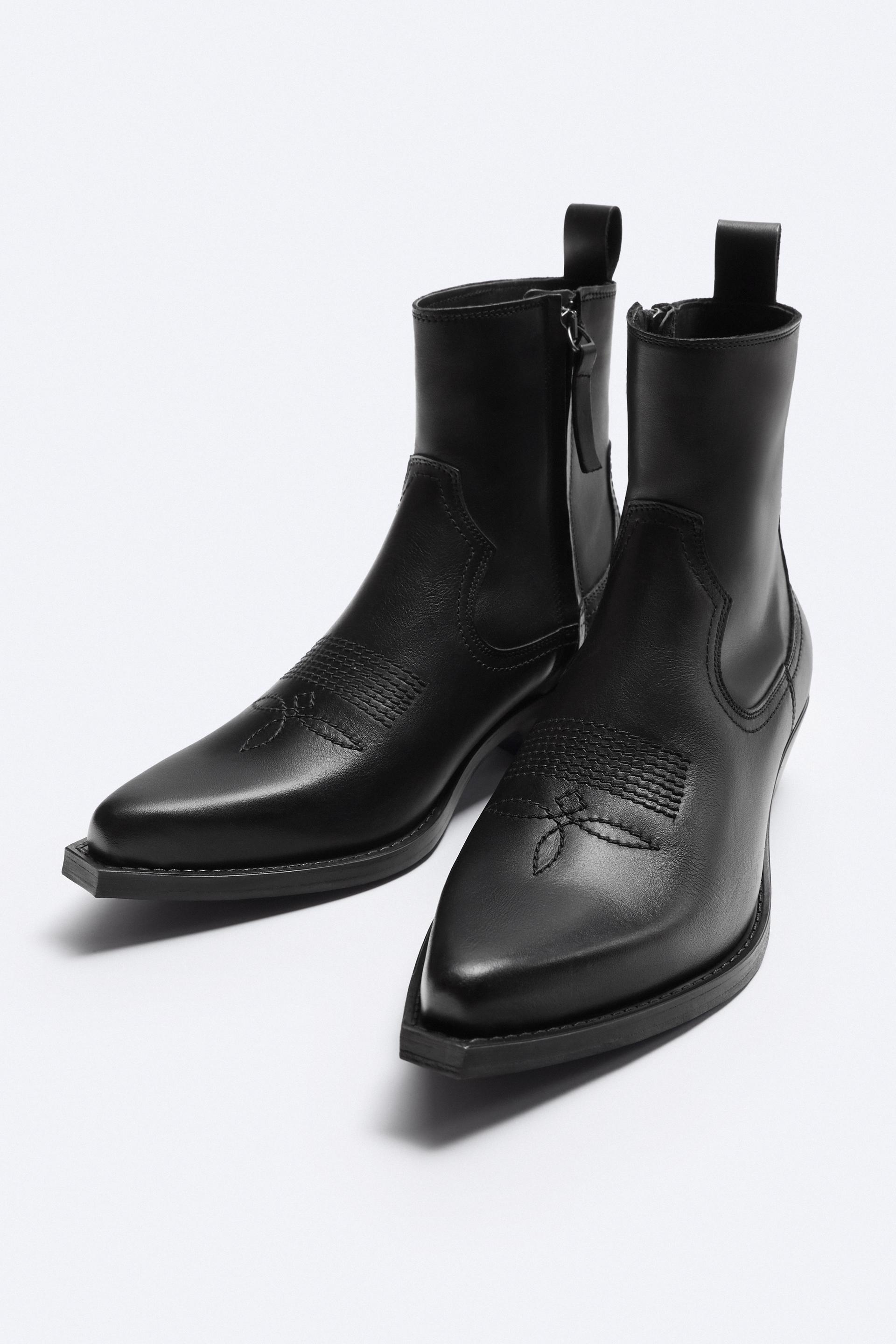 Cowboy boot zara Clearance