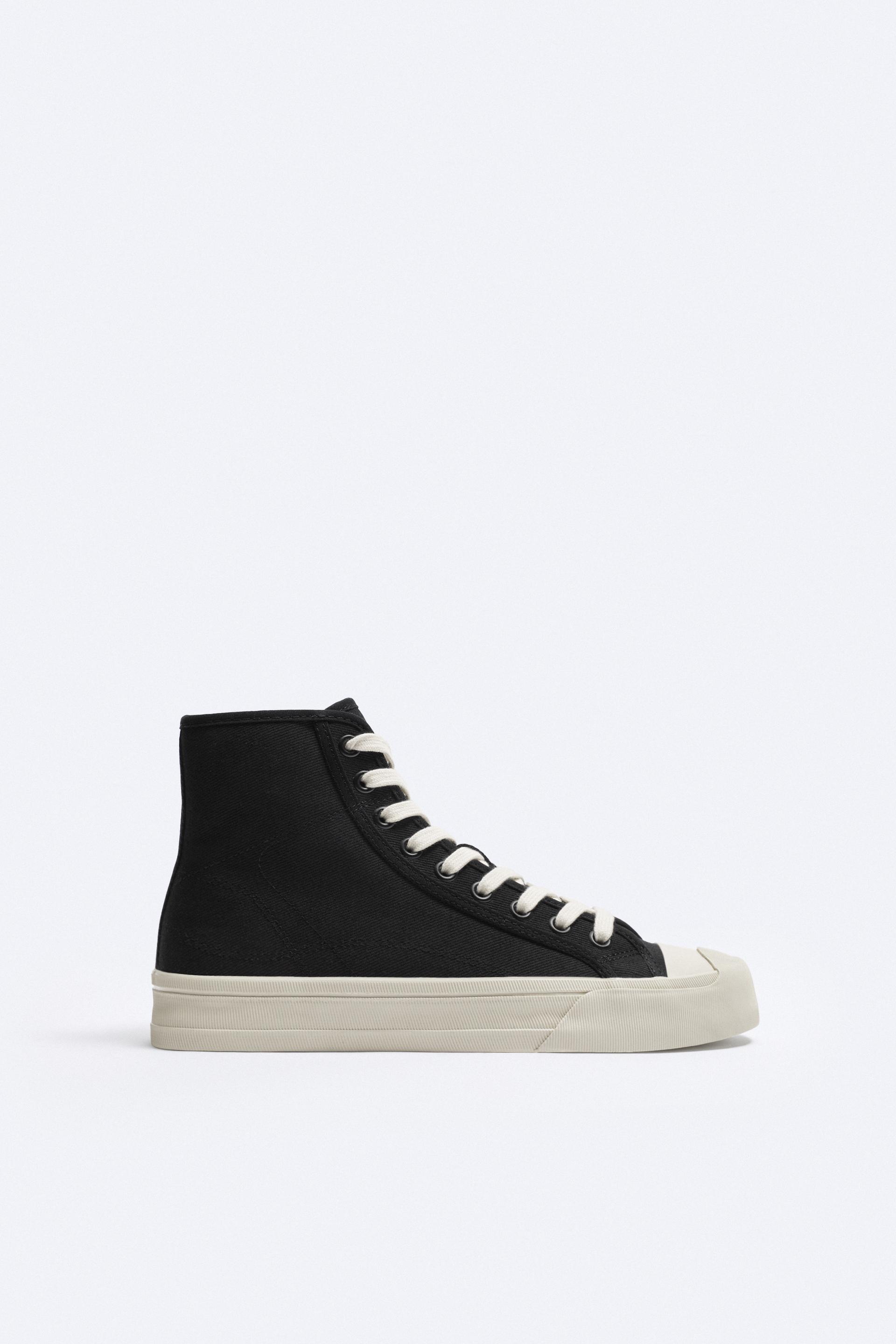 Zara high sneakers Clearance