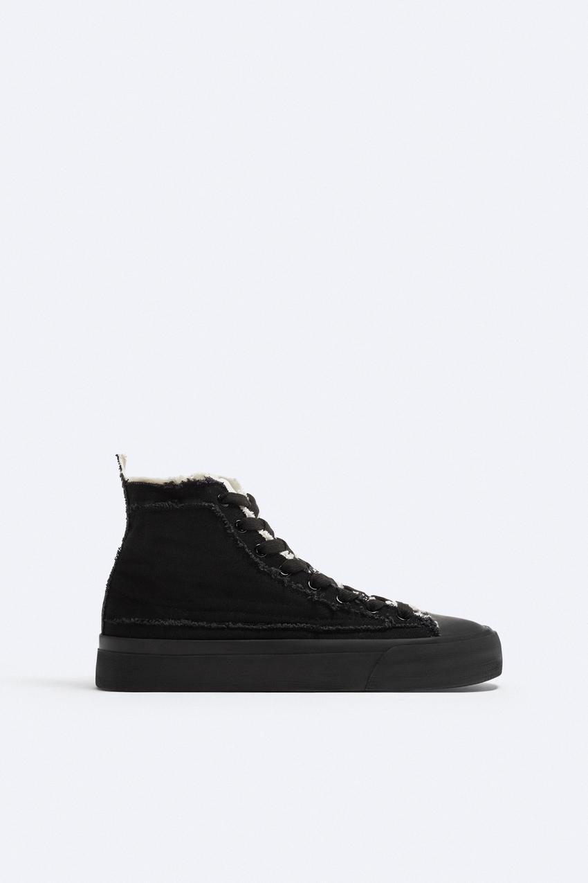 Zara high sneakers Clearance