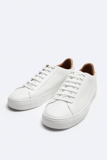 Zara all white sneakers Clearance