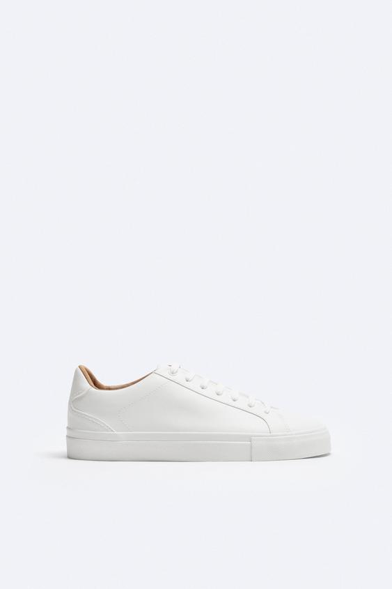 Zara man tennis shoes Clearance