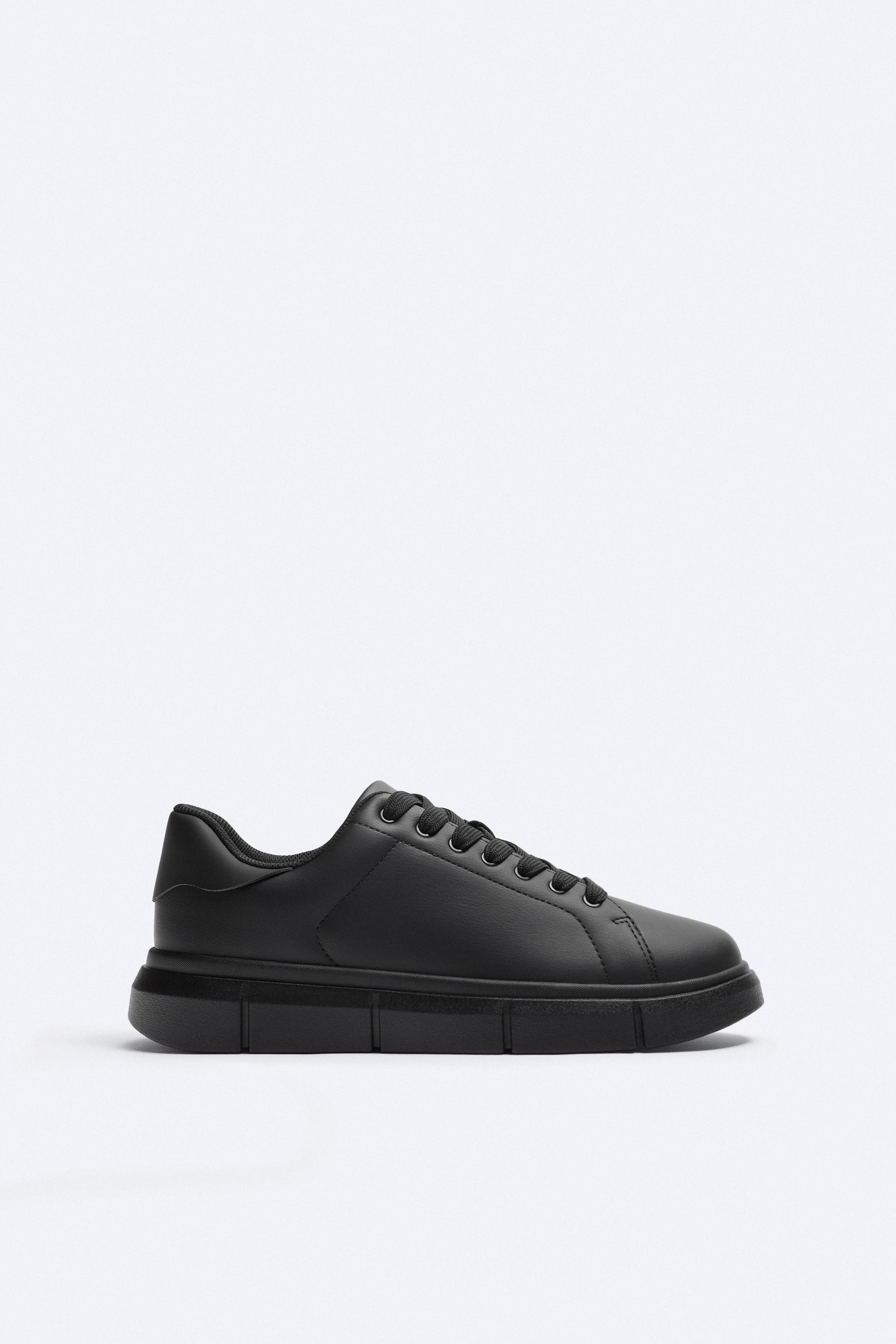 Zara mens shoes black Clearance