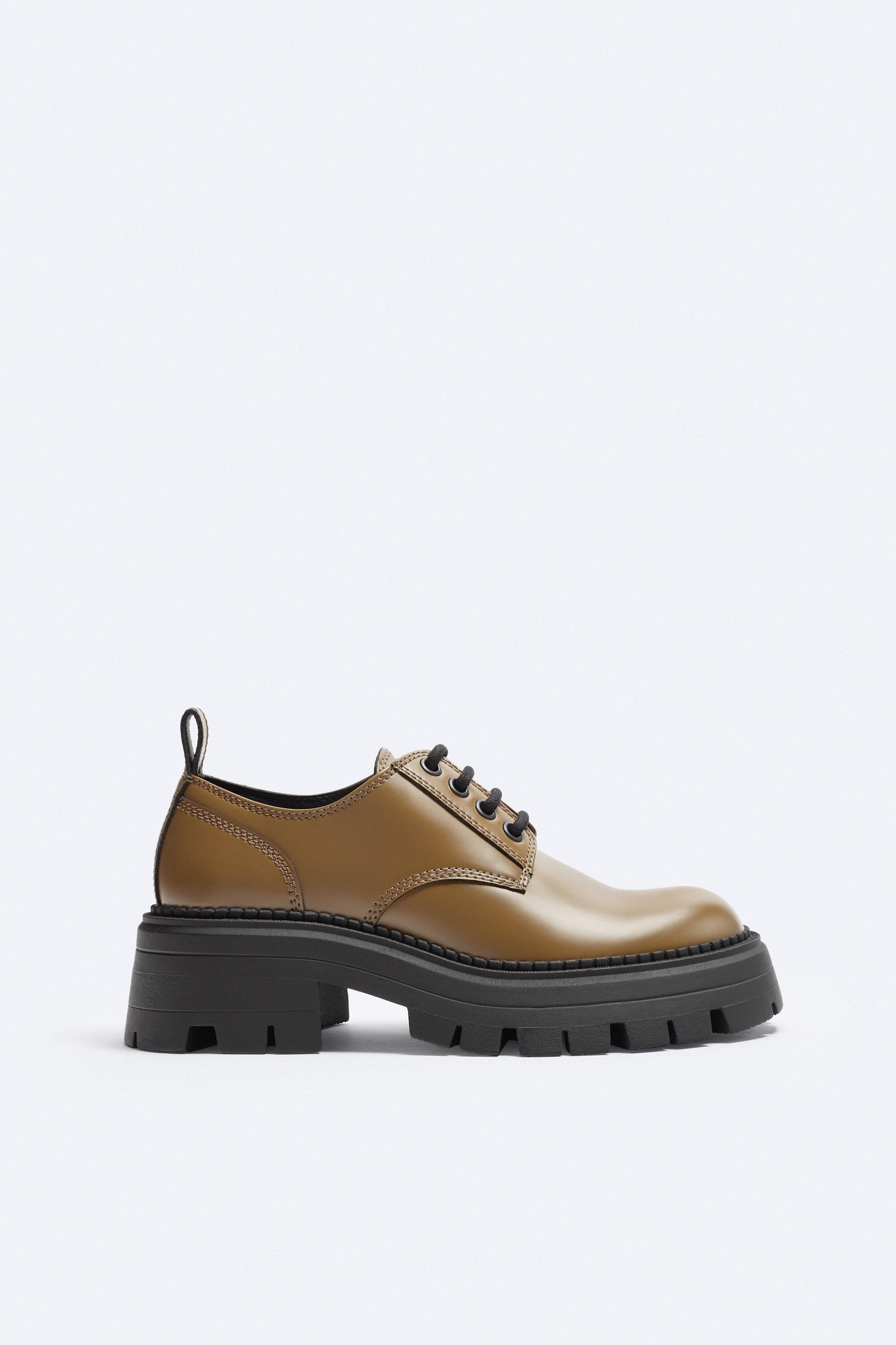 Zara brogue boots Clearance