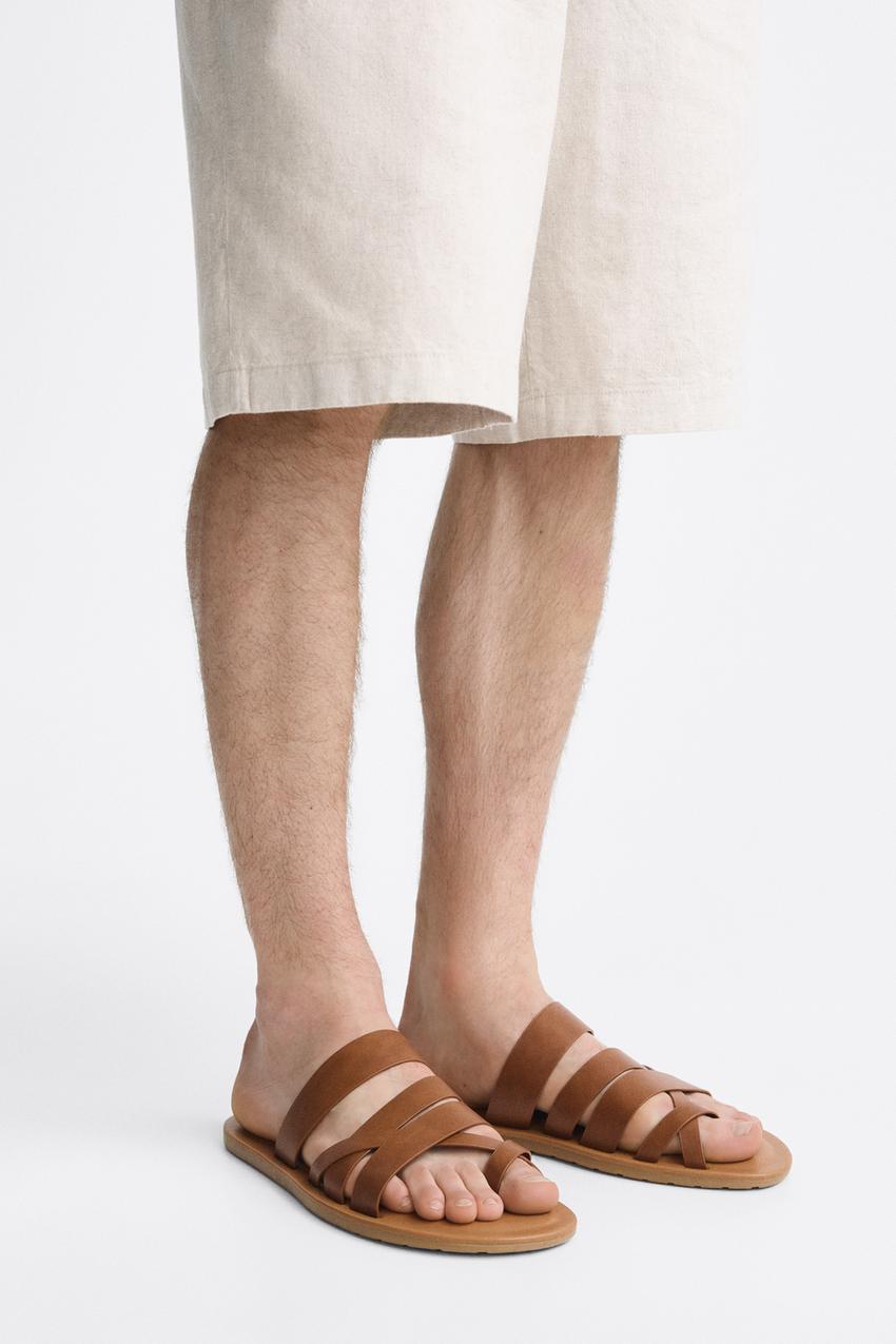 Zara flip flops for men Clearance