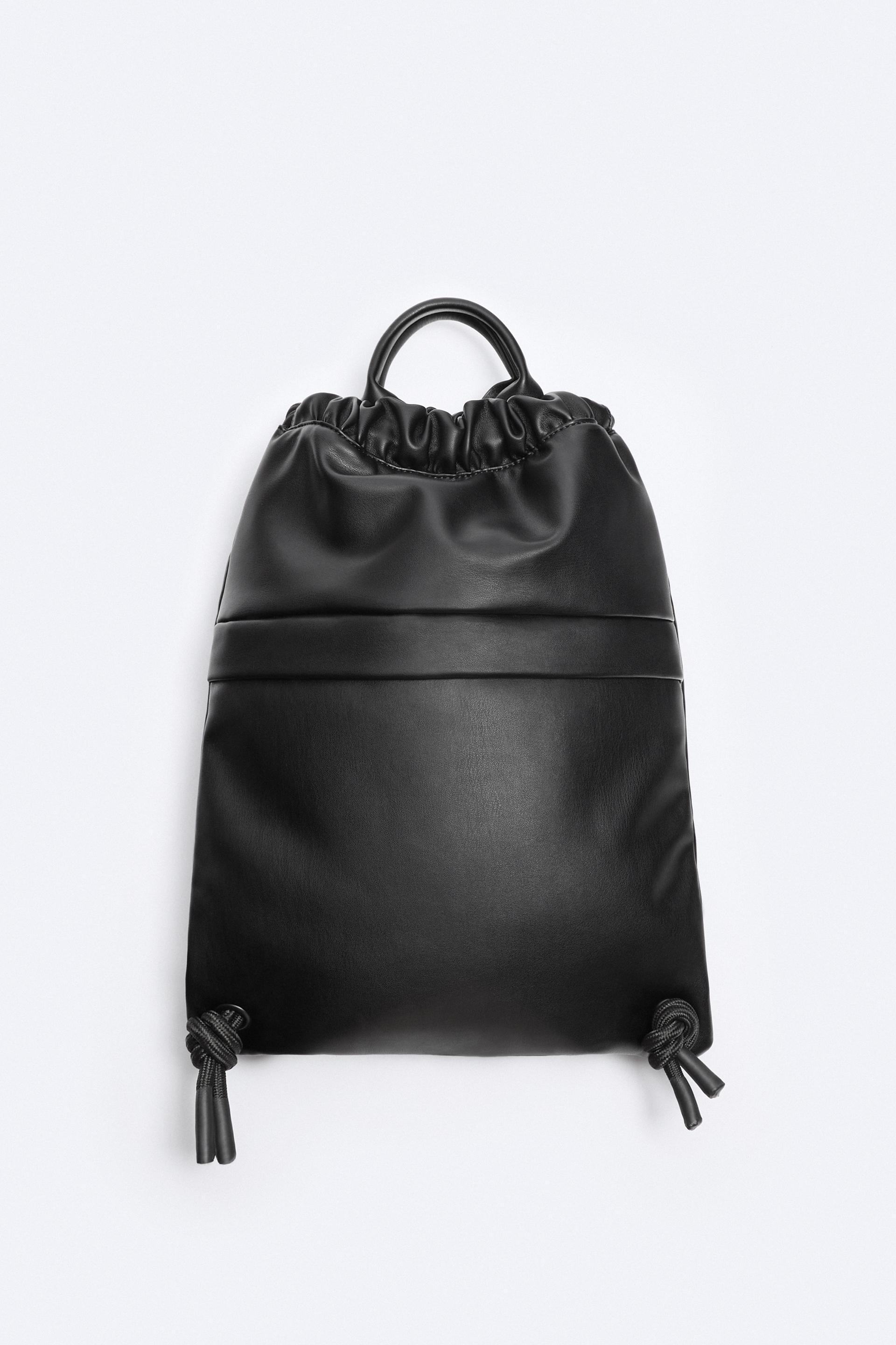 Zara drawstring backpack Clearance
