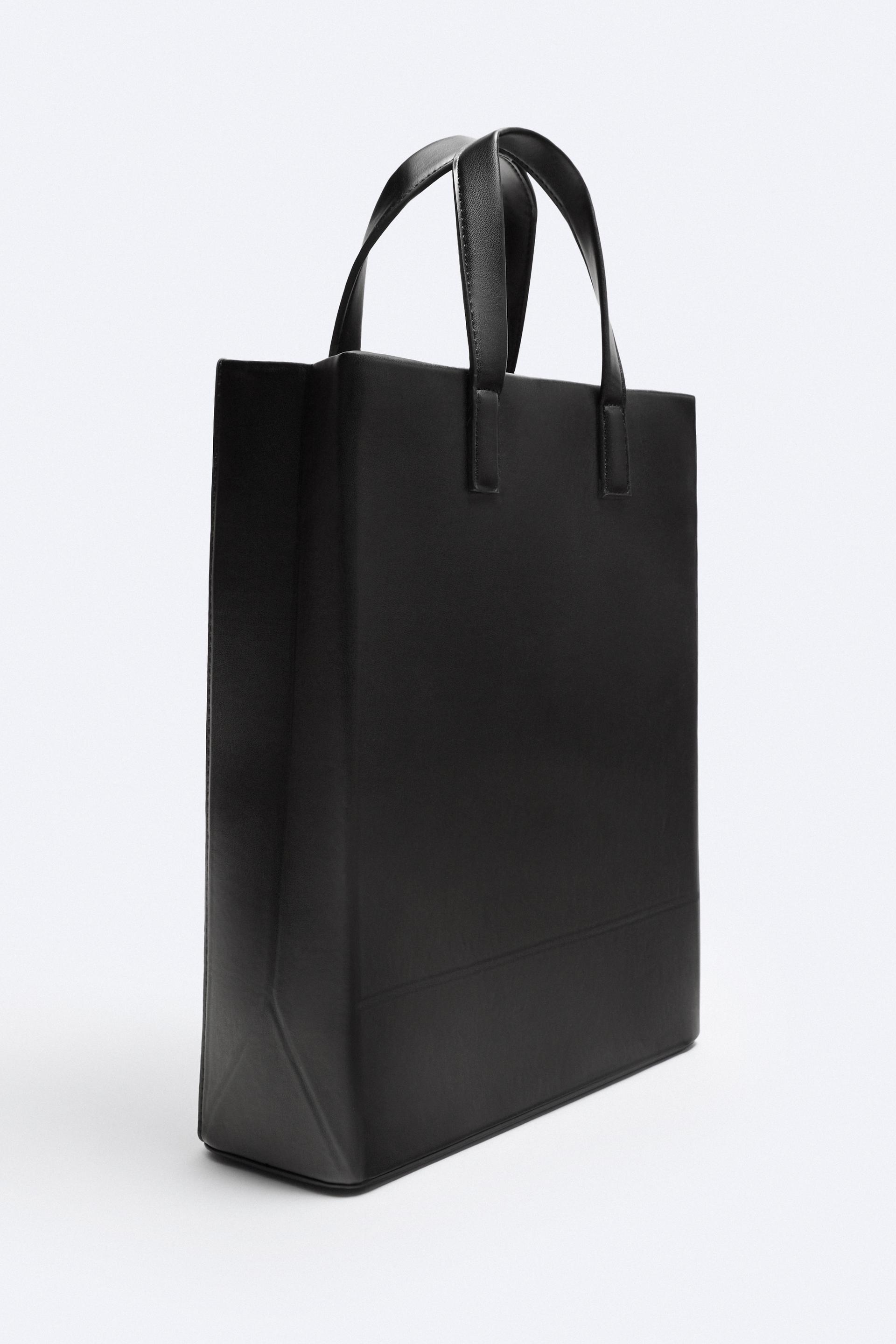 Zara rectangular tote bag Clearance