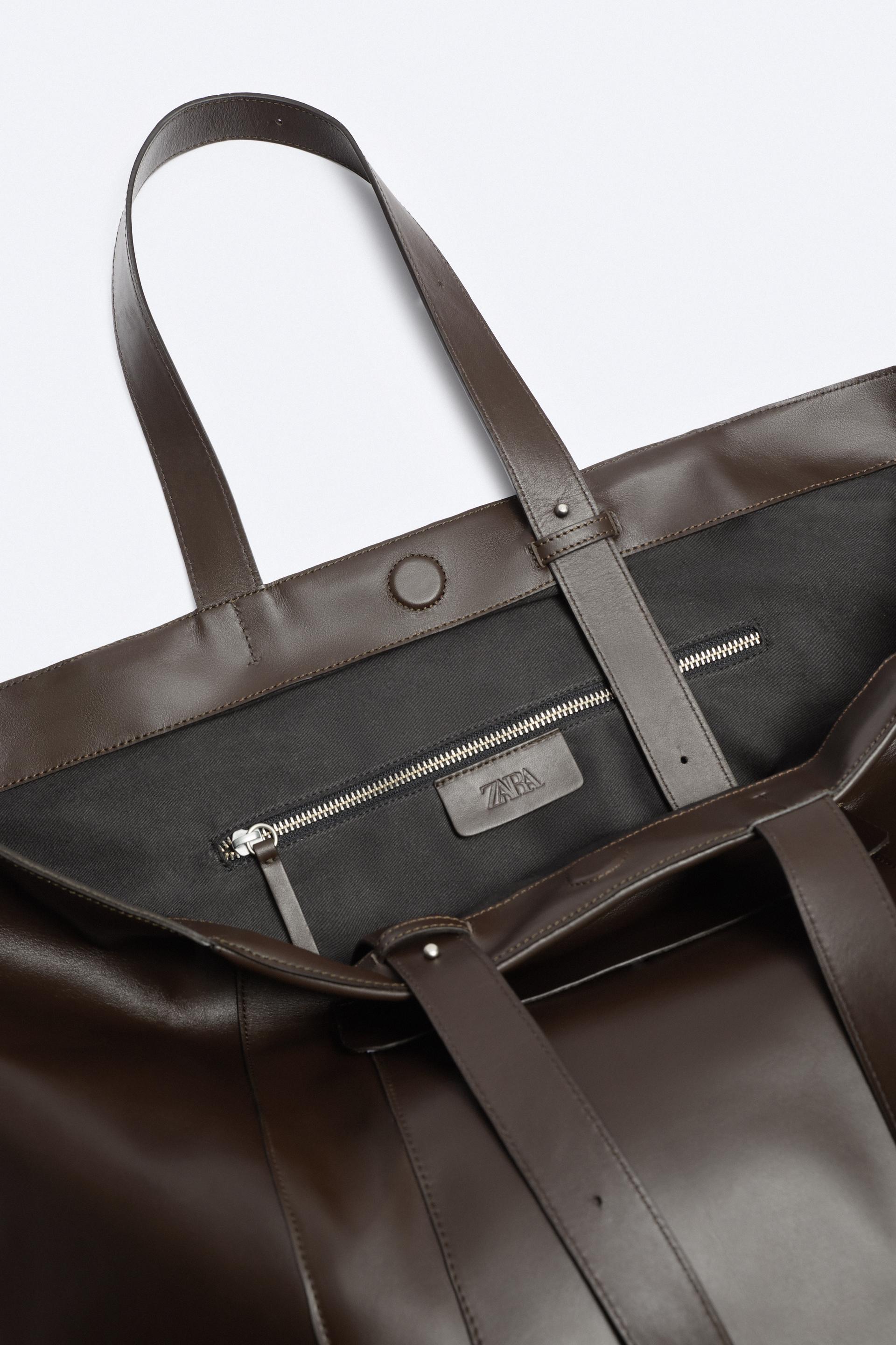 Tote bag zara man Clearance