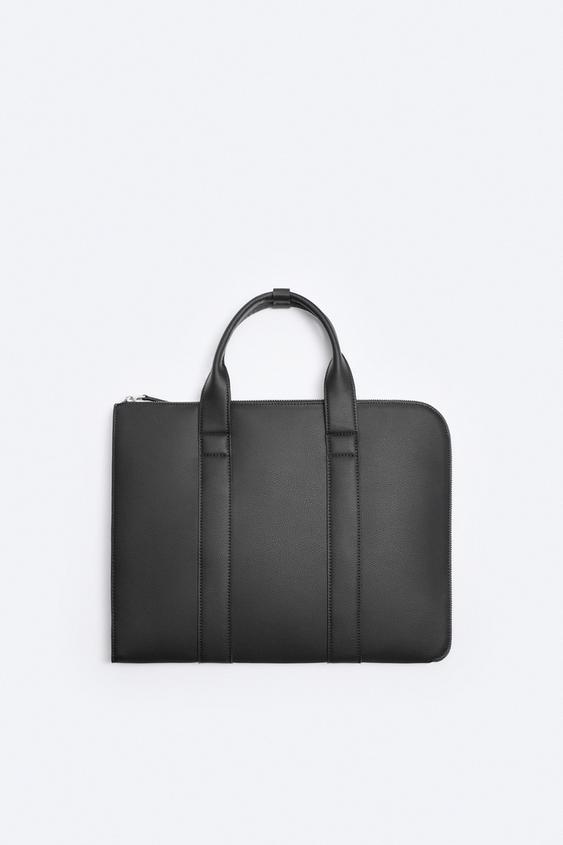 Zara leather bag men Clearance