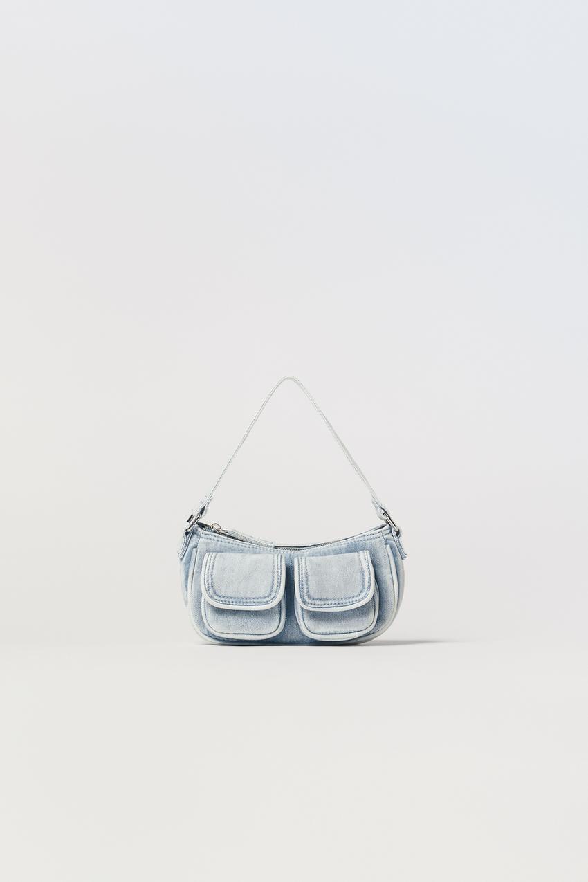 Denim zara bag Outlet