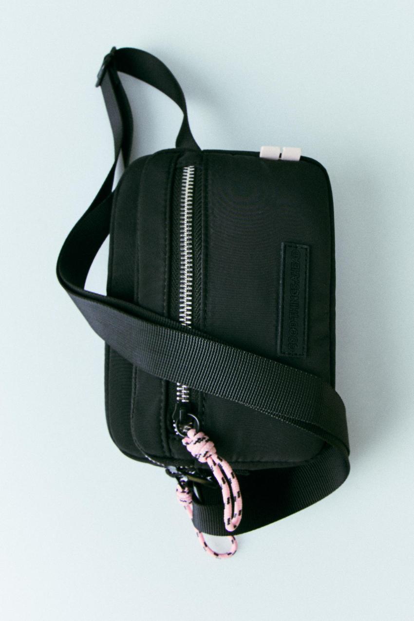 Zara nylon crossbody bag Clearance