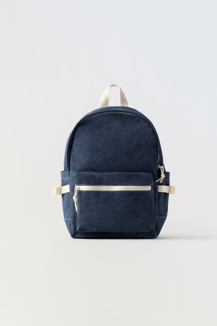 Zara - Denim Backpack - Denim Blue - Unisex