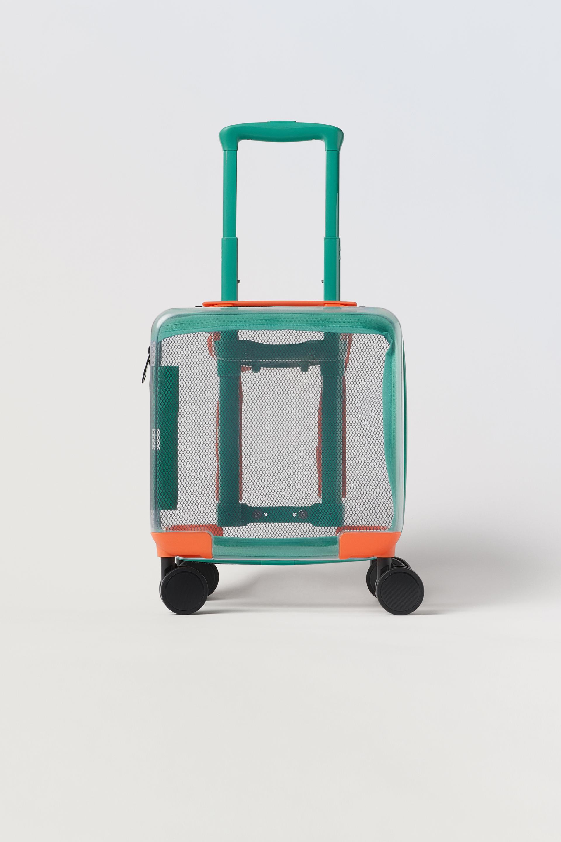 Zara transparent suitcase Clearance