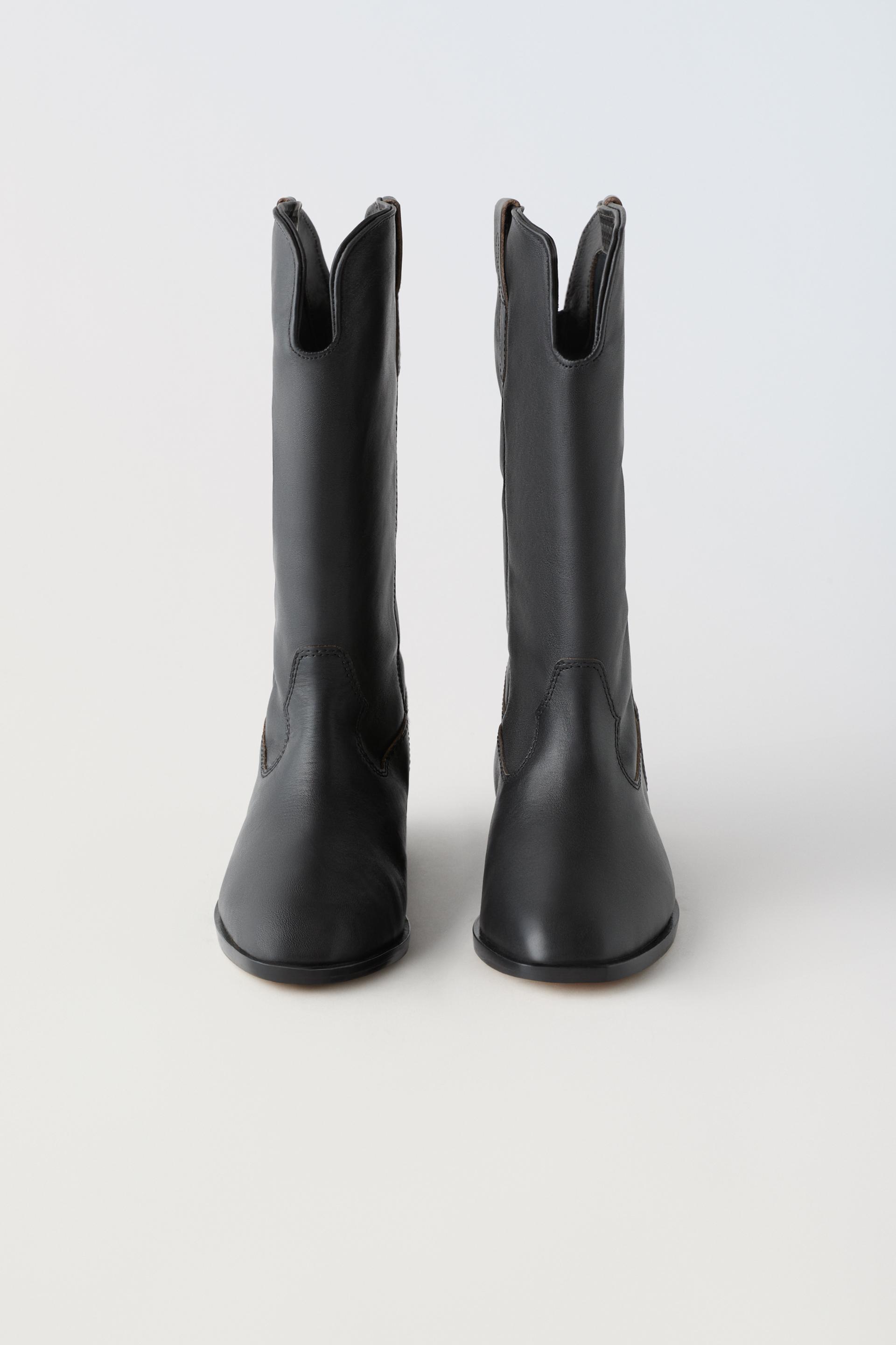 Cowboy boot zara Clearance