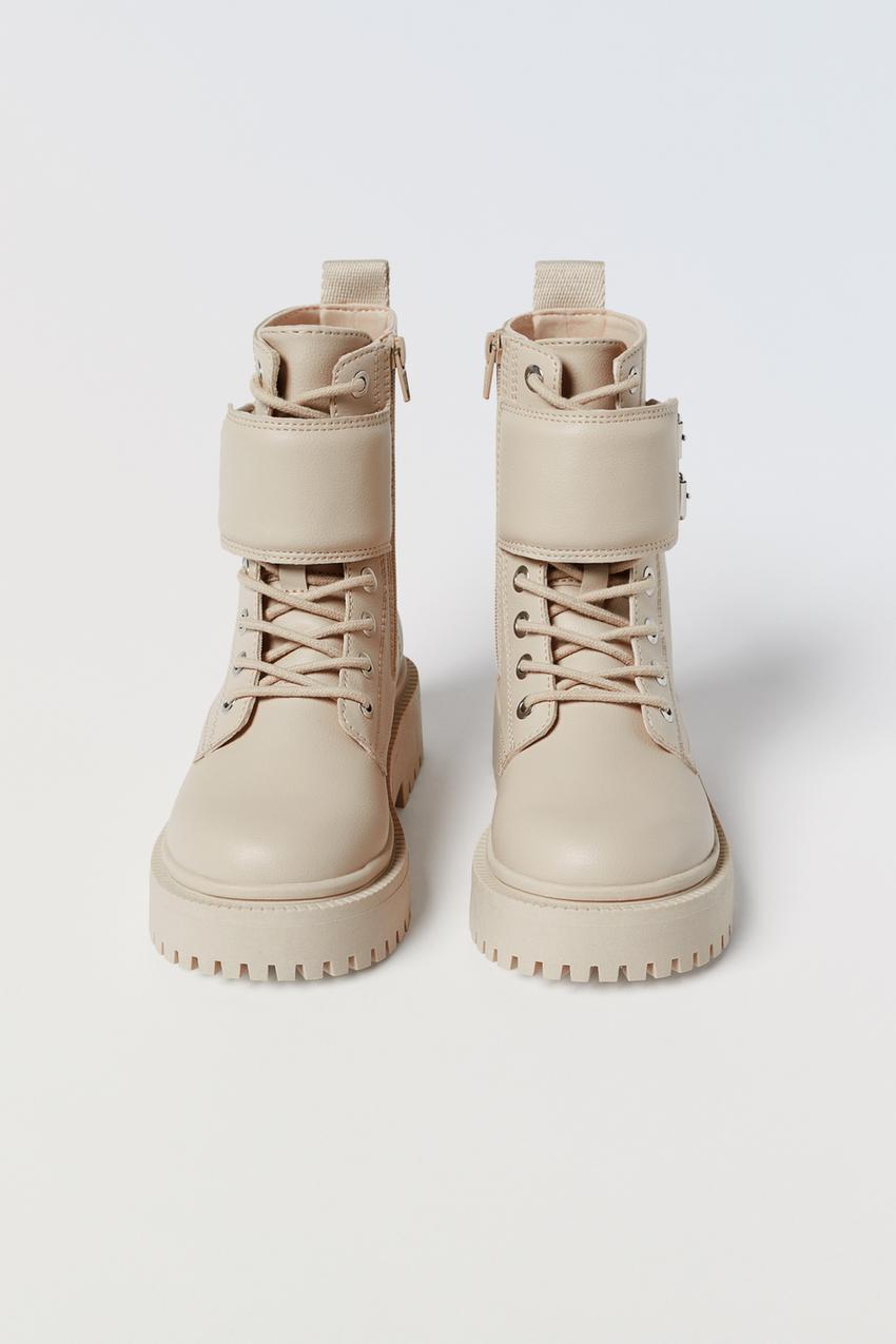 Quilted boots zara Clearance