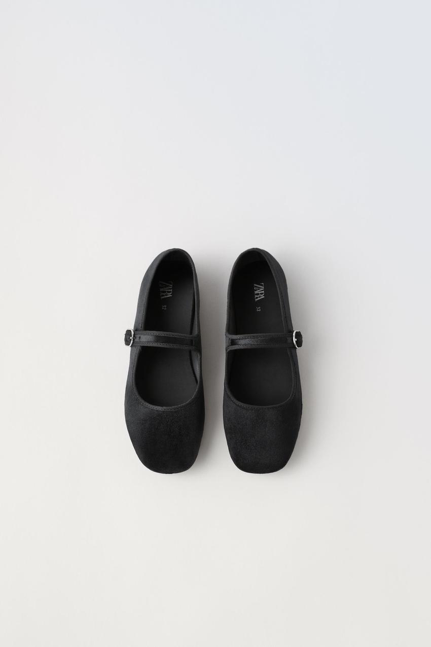Zara basic flat shoes Clearance