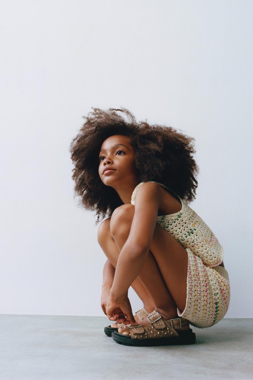 Leather sandals zara Clearance