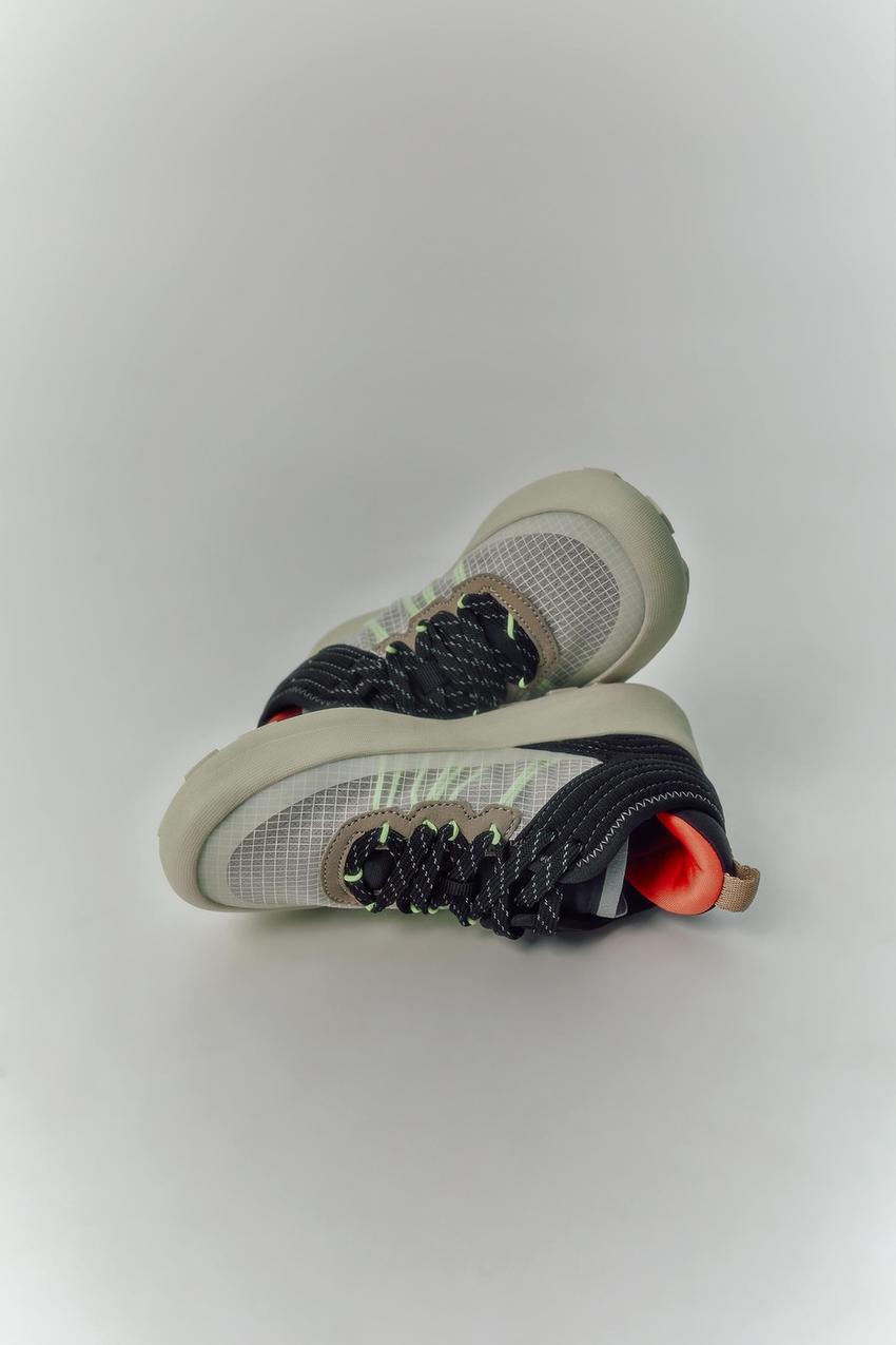 Zara mesh fabric sneakers Clearance