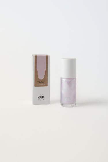 SHINE WITH THE PURPLE GLITTER BODY GLITTER 25ML (0.85 FL. OZ.) - TINTED LEATHER de Zara