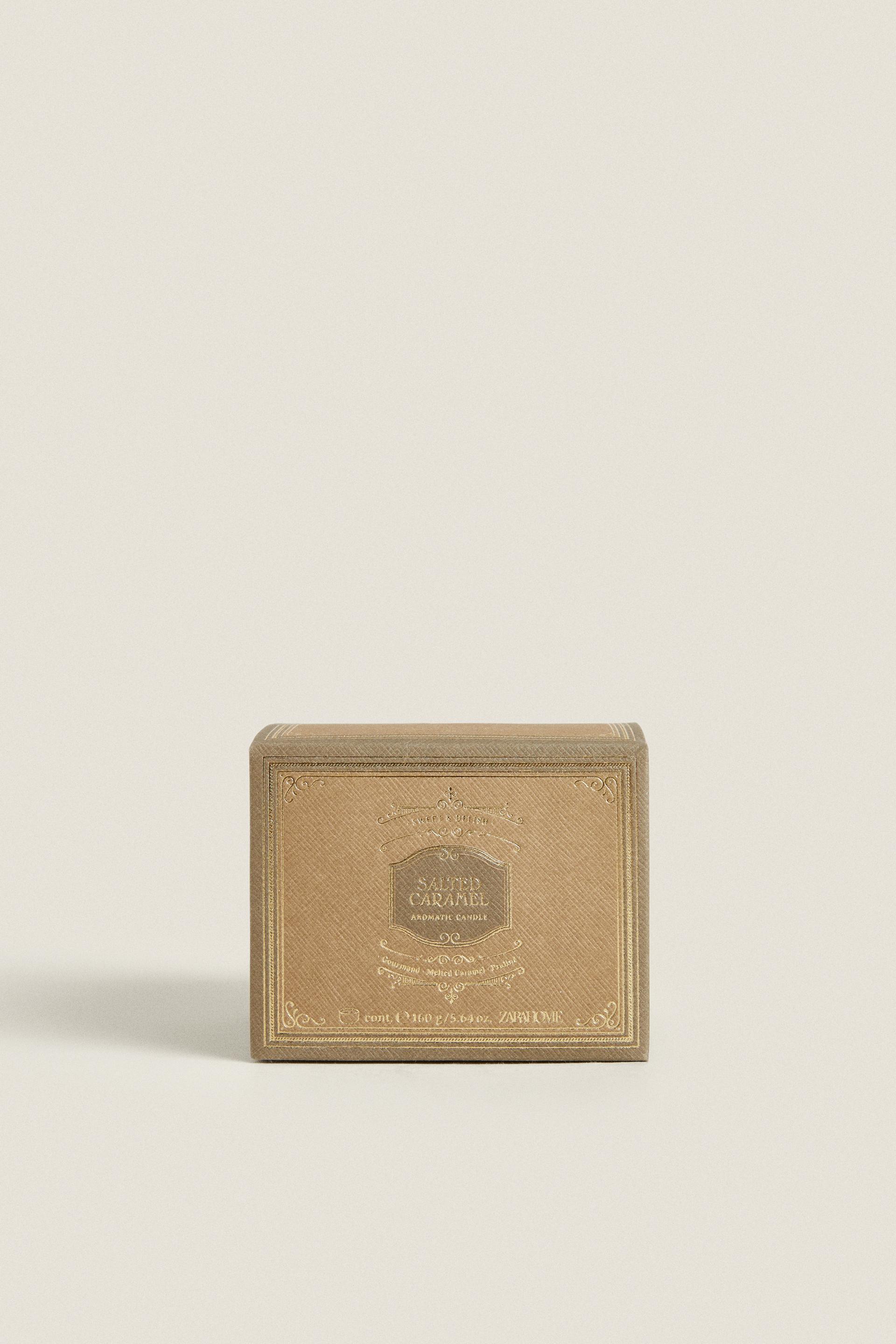 Salted caramel candle zara home Clearance