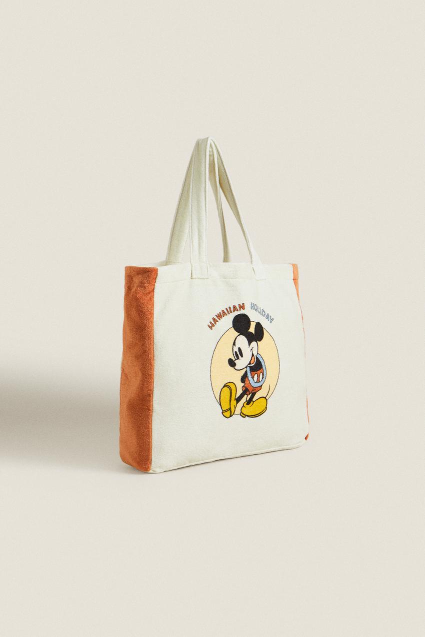 Zara mickey tote bag Clearance