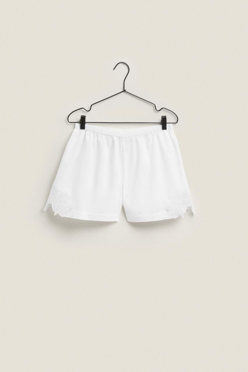 Zara shorts floral Clearance