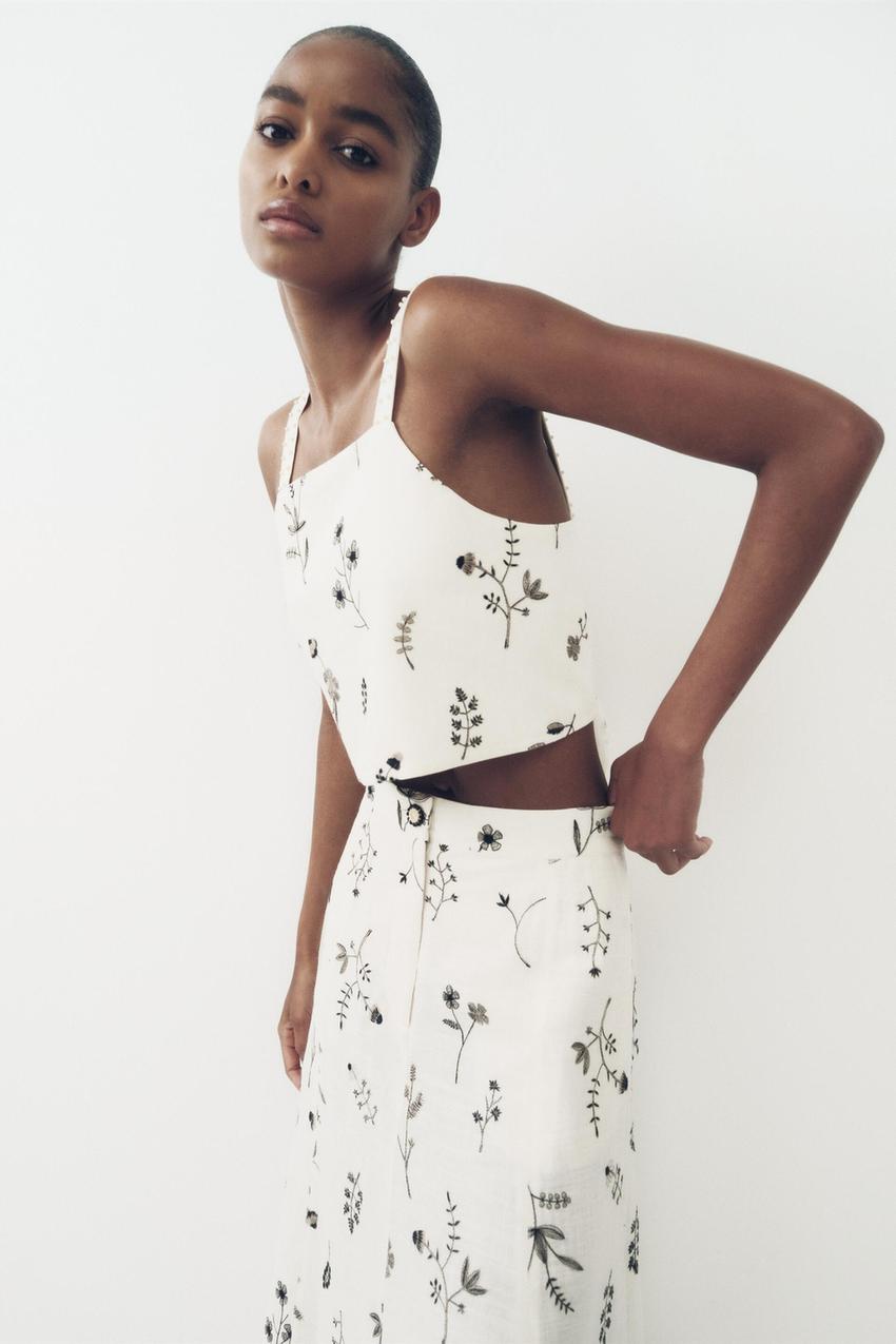 Zara top and skirt set Clearance