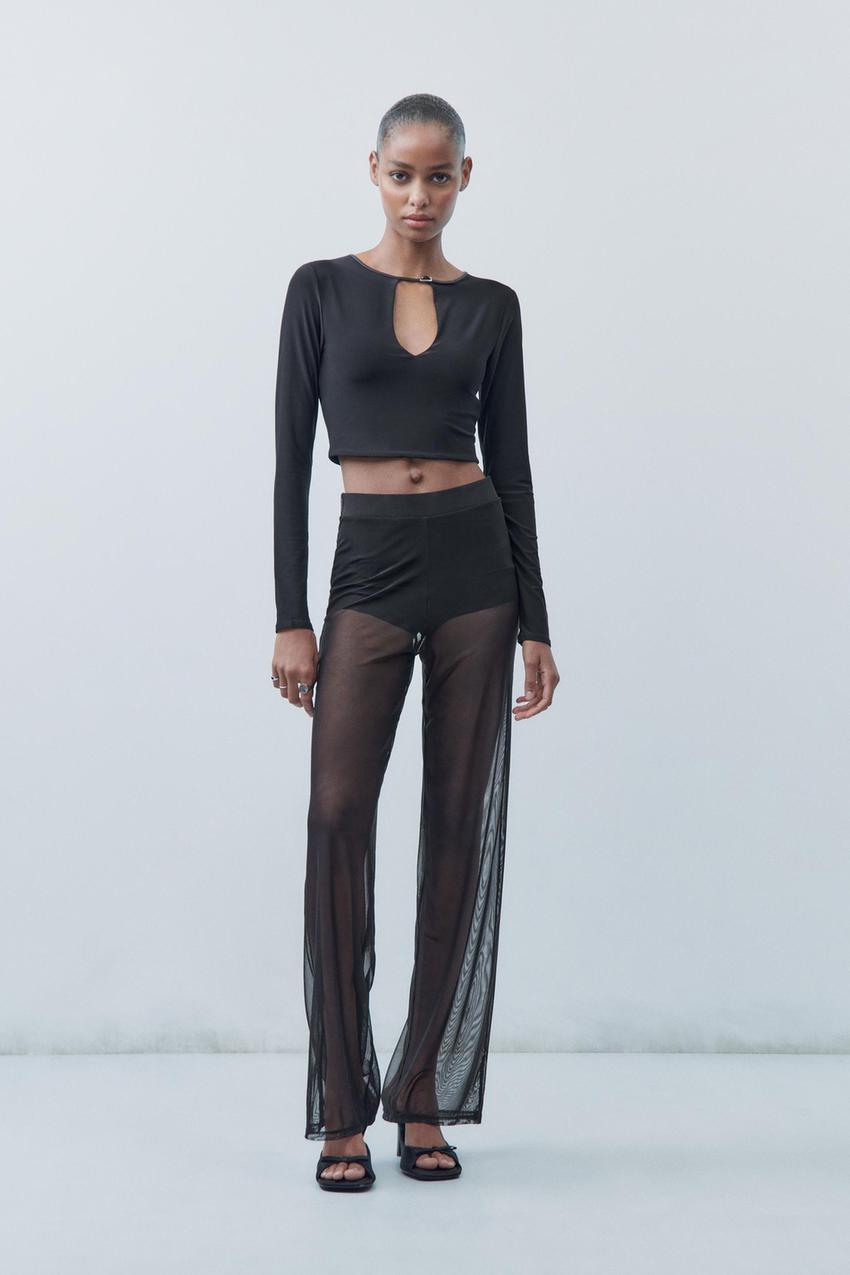 Zara mesh trousers Clearance