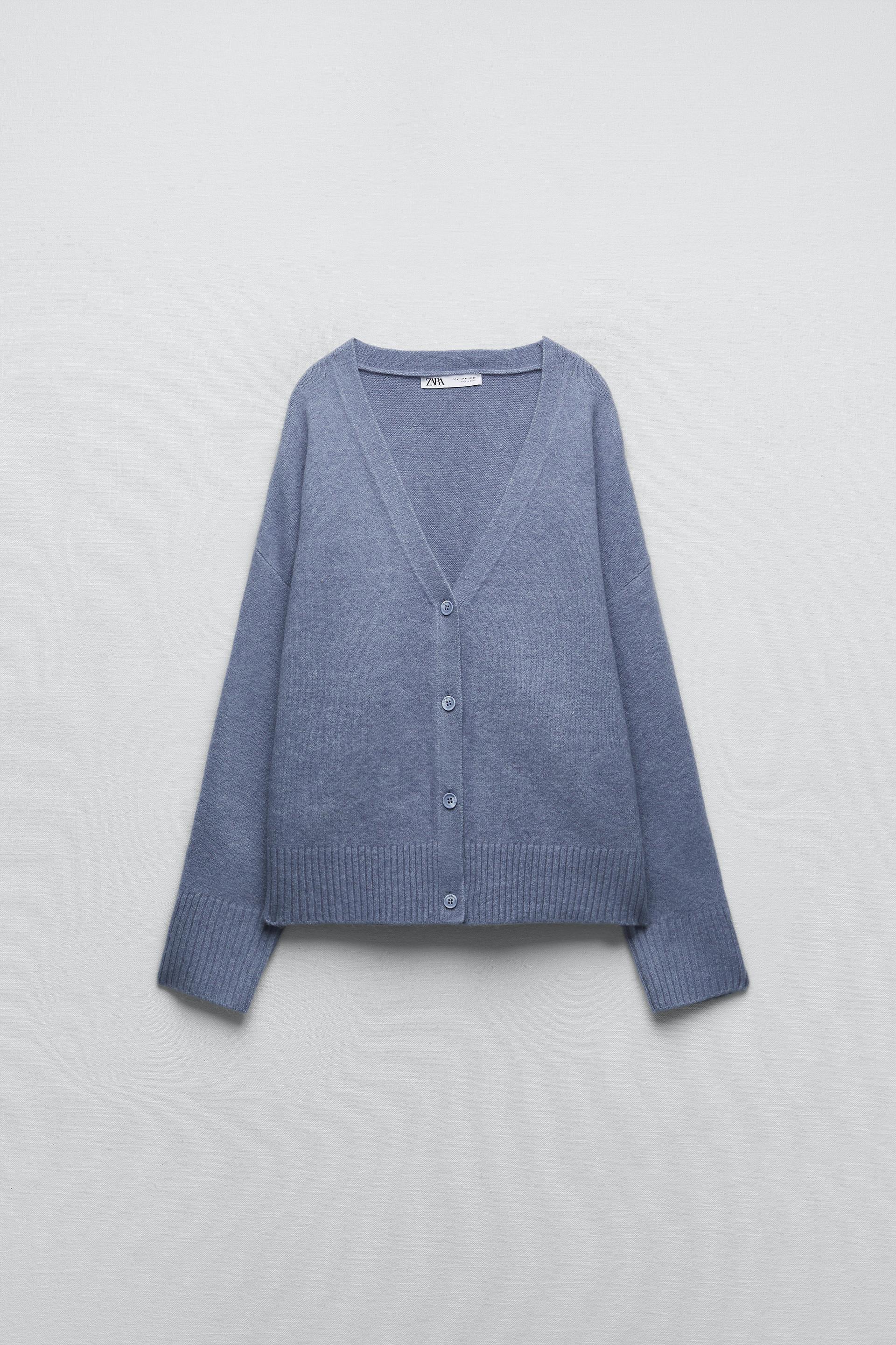 KNIT CARDIGAN - Sand / Marl | ZARA Australia