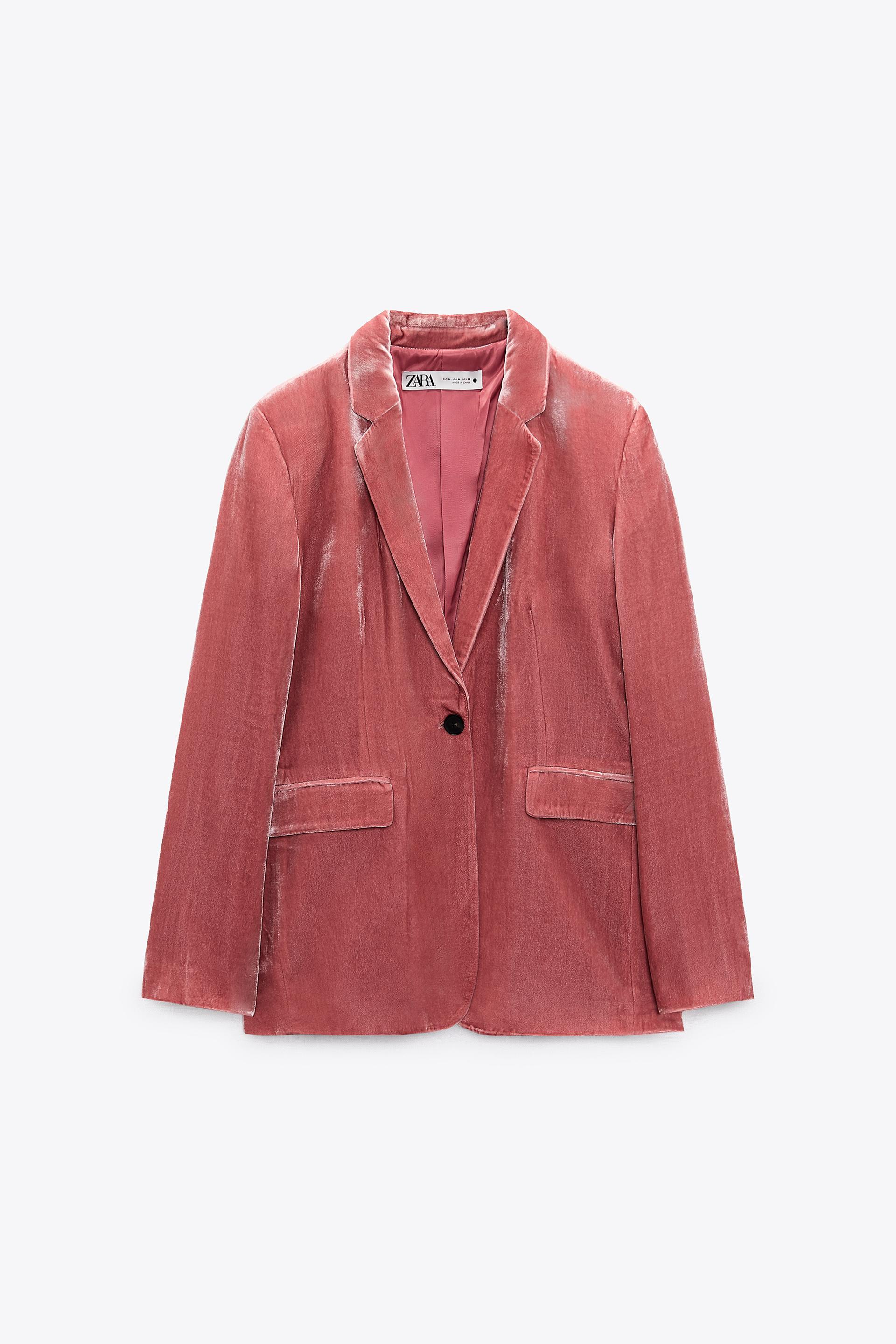 Zara velvet frock coat Clearance