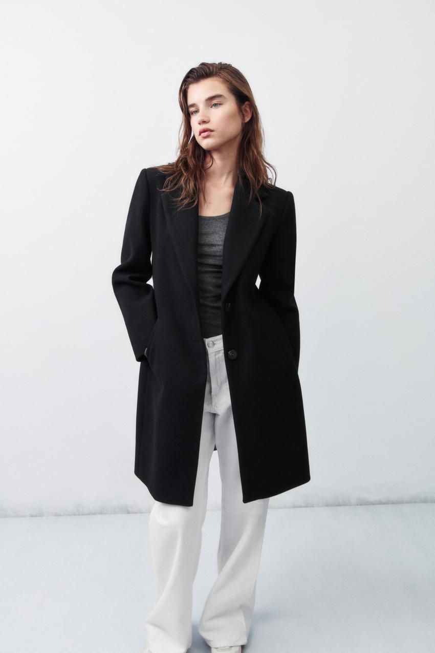 Zara buttoned coat Clearance