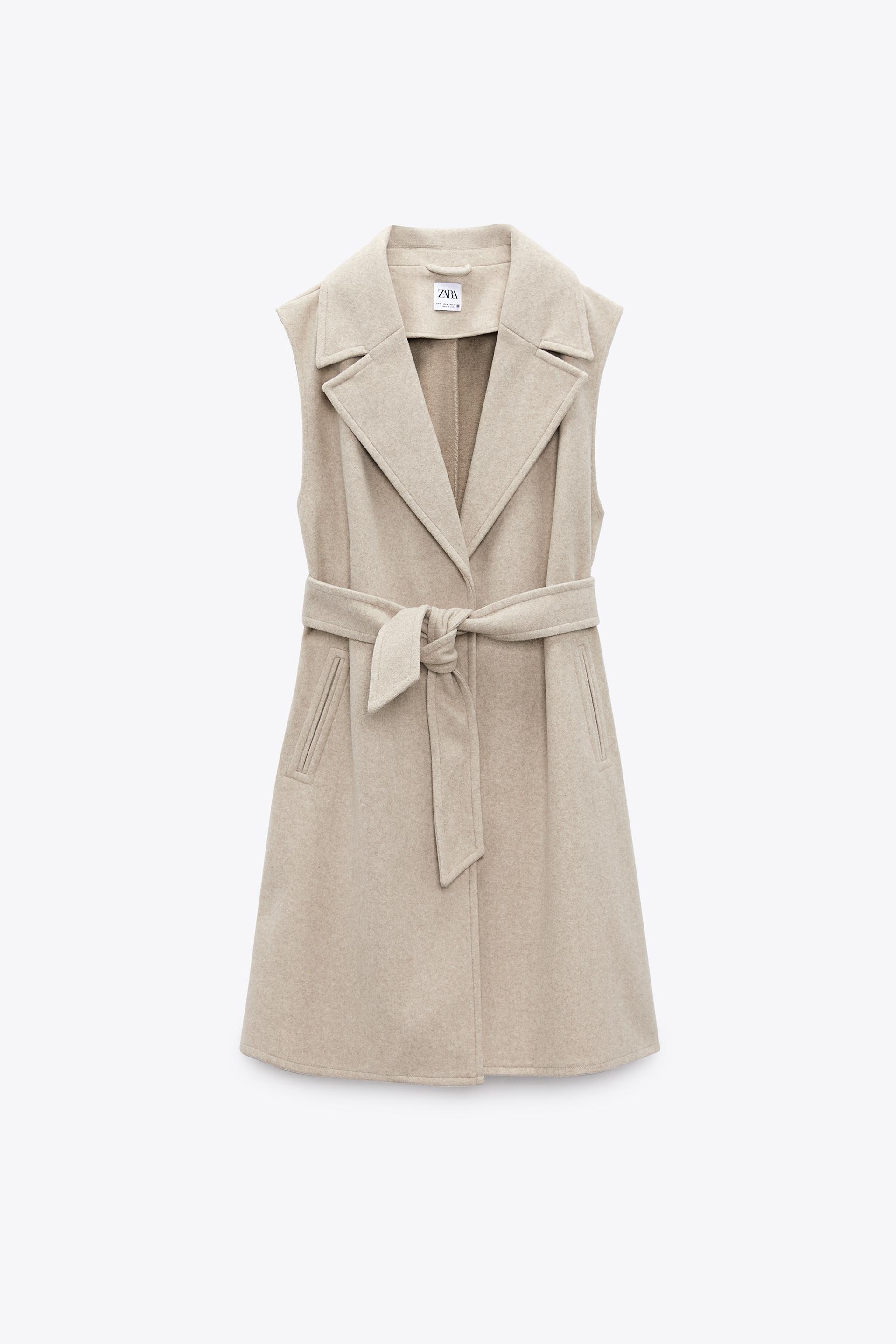 Zara sleeveless coat Clearance