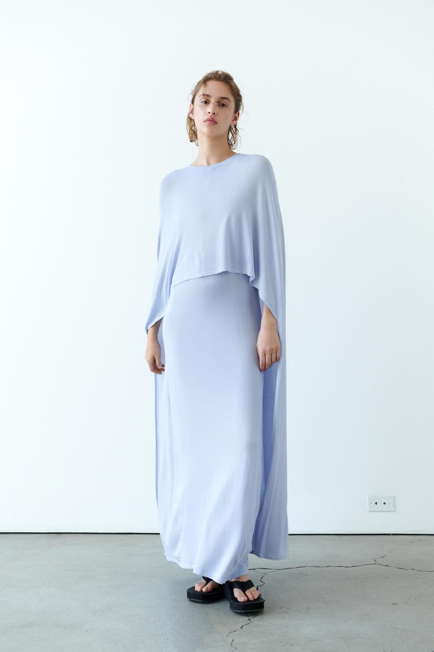 Long knitted dress zara Clearance