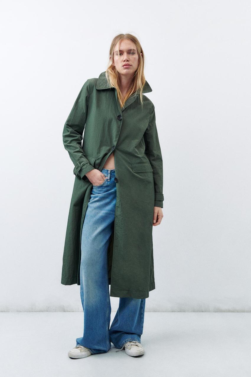 Zara buttoned coat Clearance