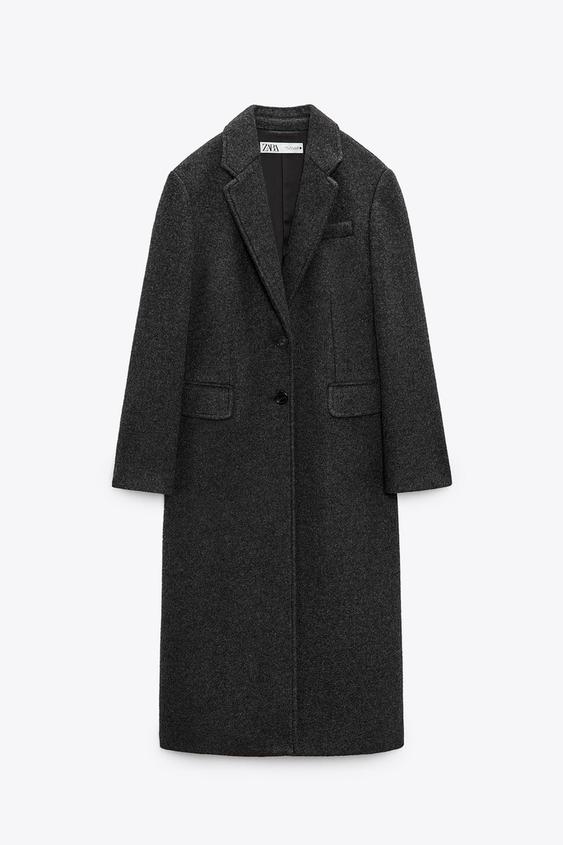Zara grey masculine coat Clearance