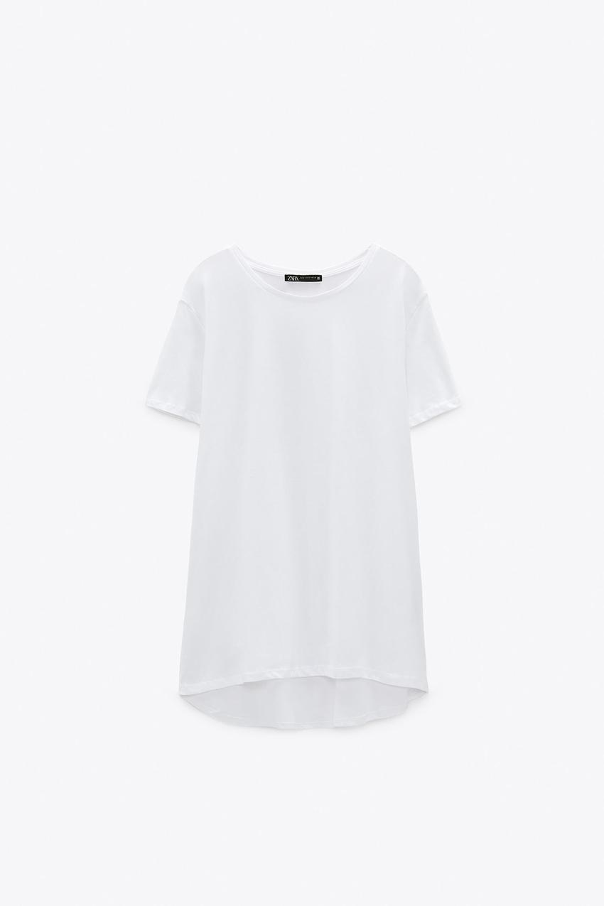 Zara asymmetric t shirt Clearance