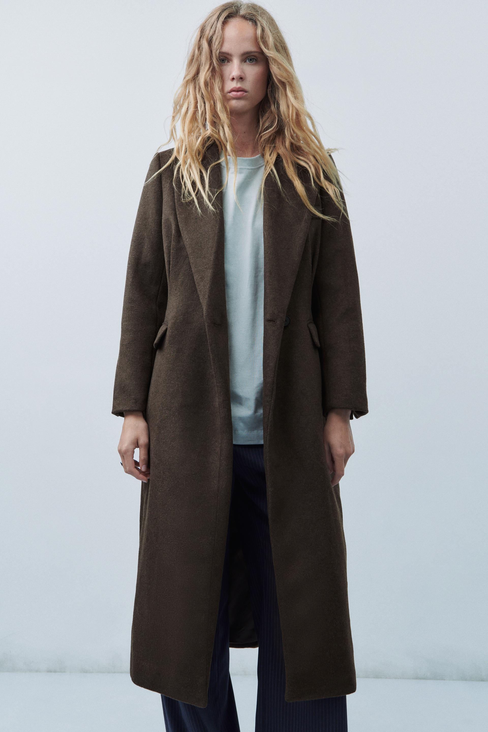 Long coat zara Clearance
