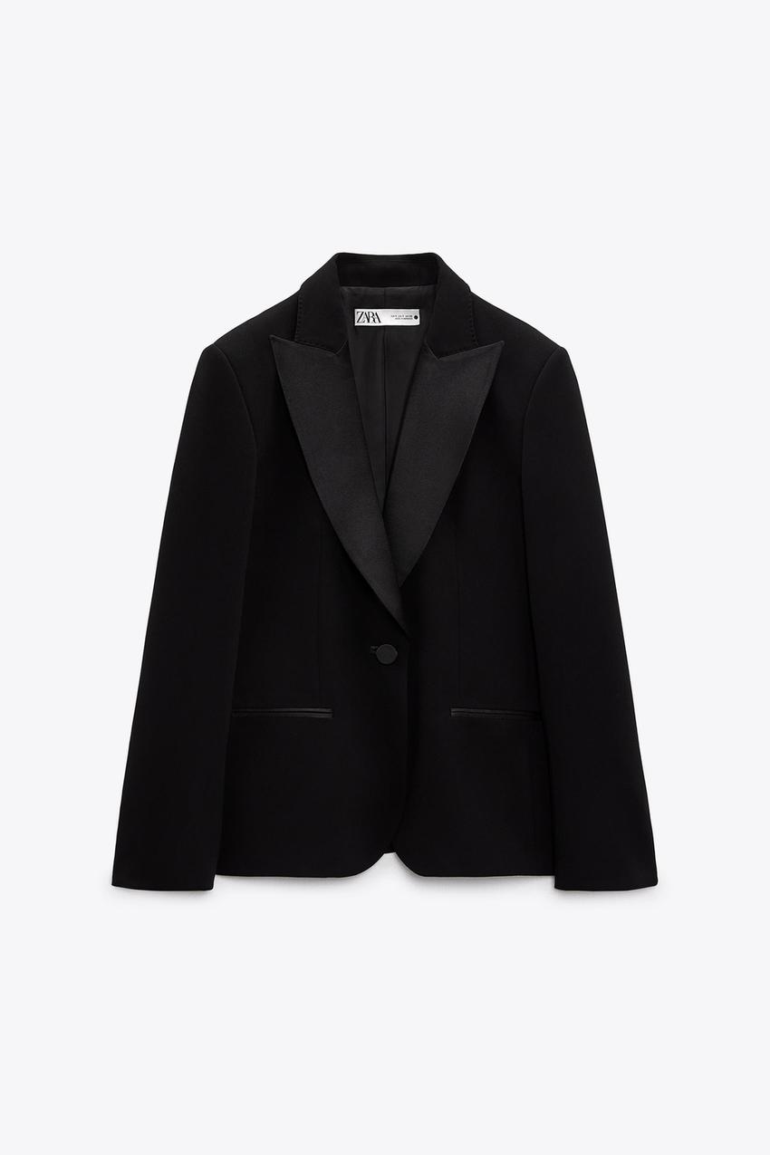 Shawl lapel blazer zara Clearance