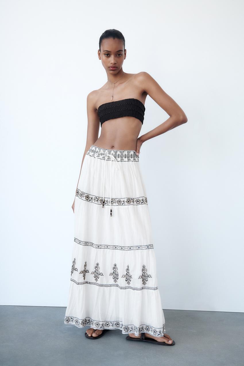 Faldas boho chic zara outlet