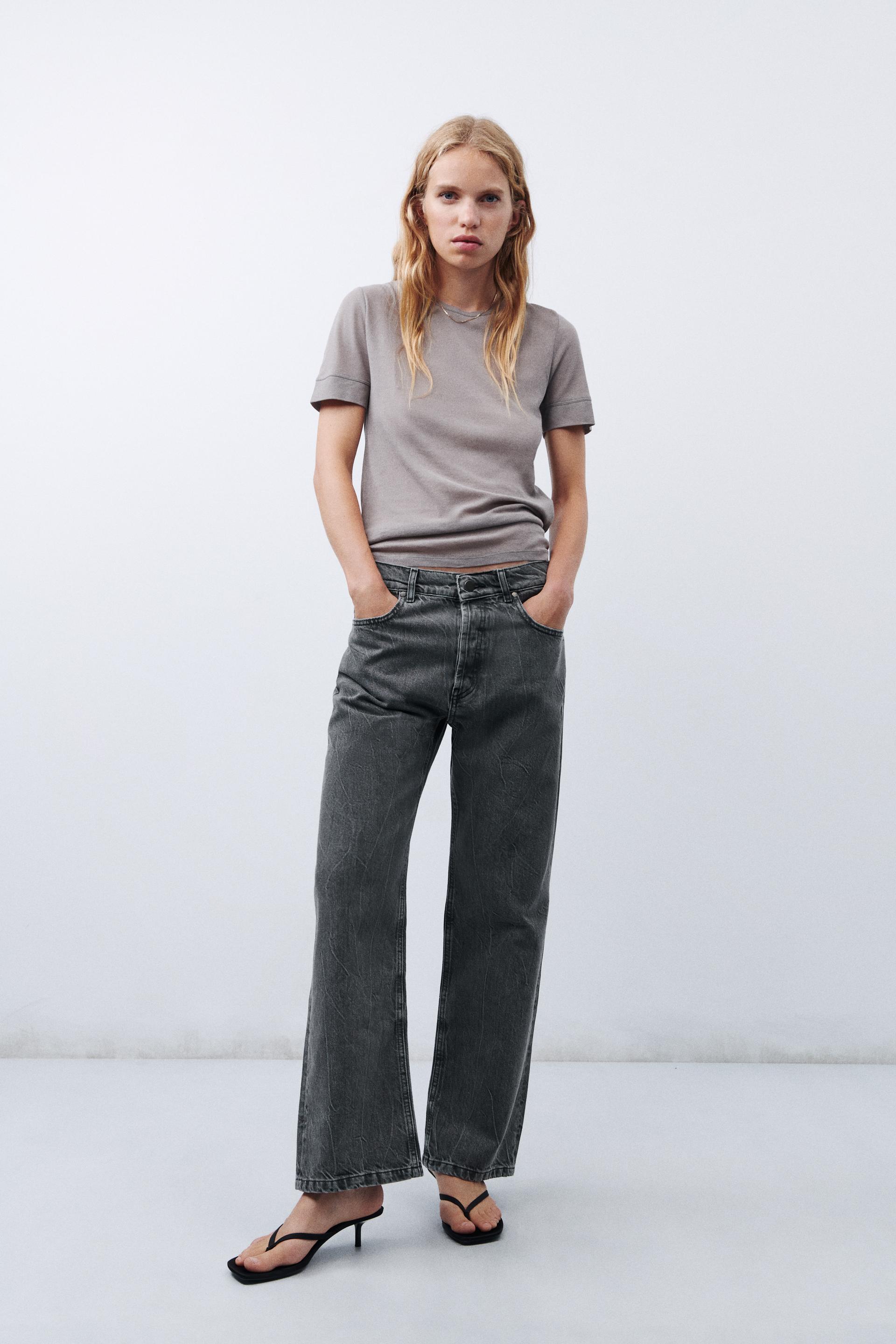 Jeans relaxed zara Clearance