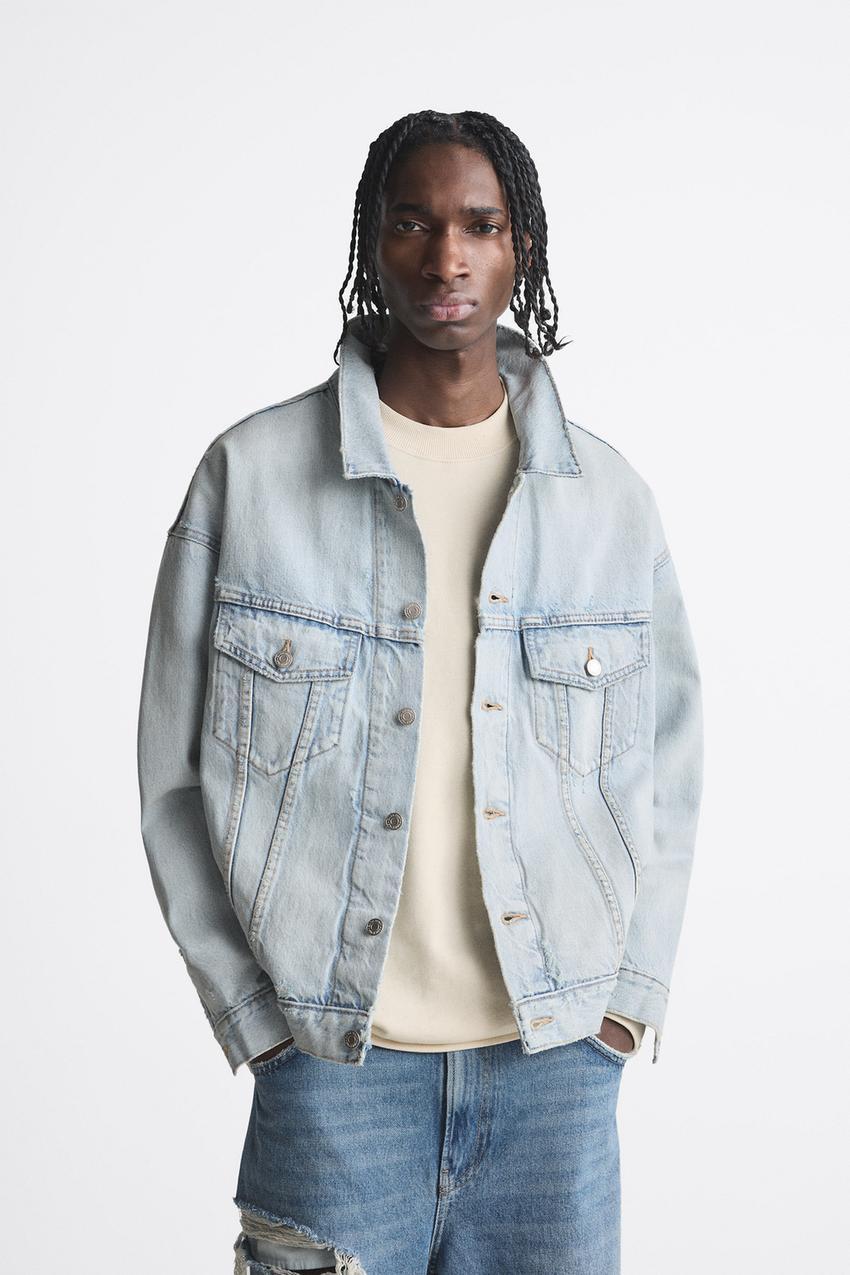 Zara mens jeans jacket Clearance