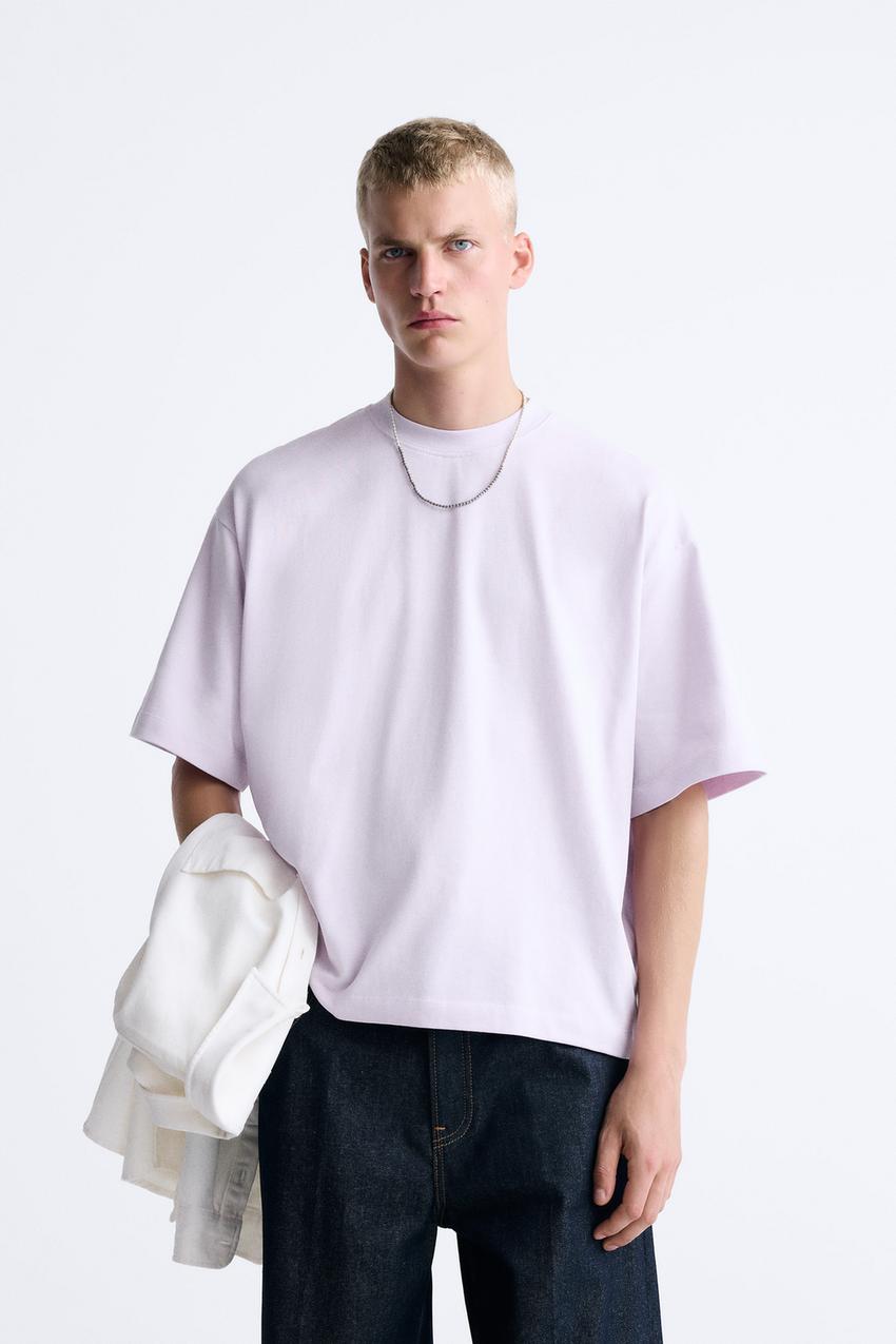 Zara basic oversized t shirt Clearance
