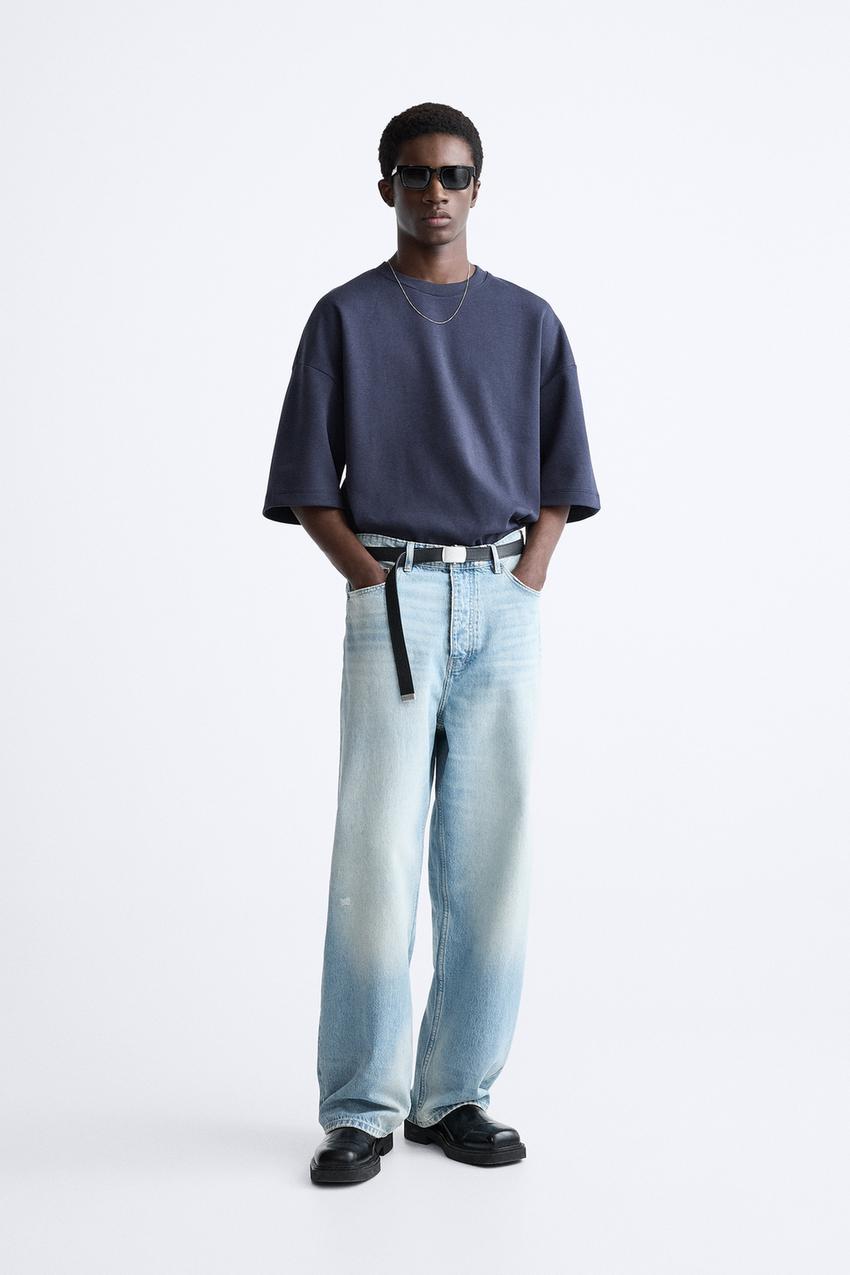 Zara jeans baggy fit Clearance