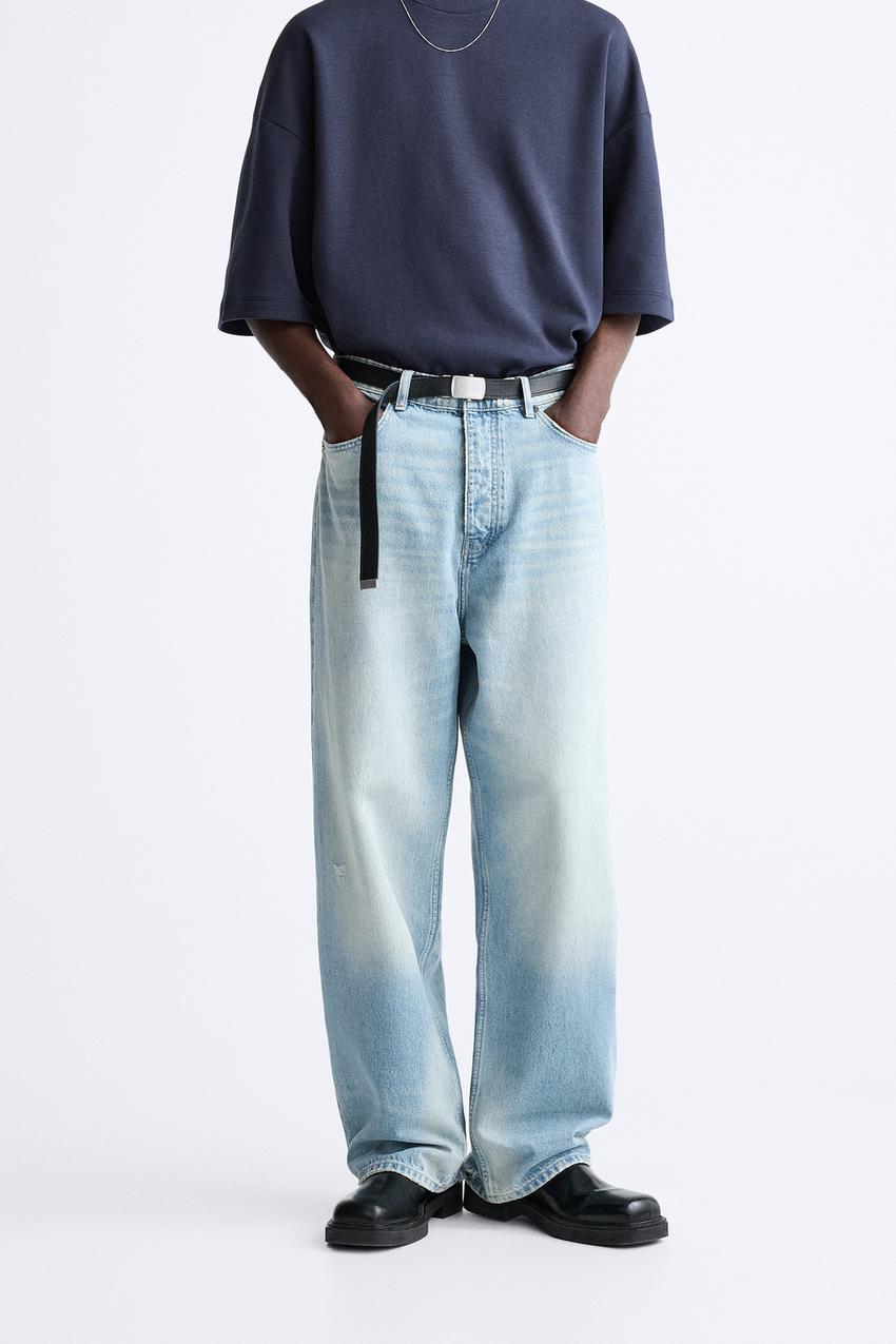 Zara jeans baggy fit Clearance