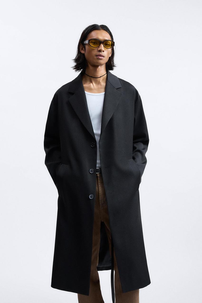 Zara limited edition black coat Clearance