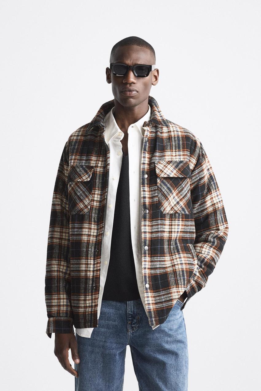 Checked shirt zara Clearance