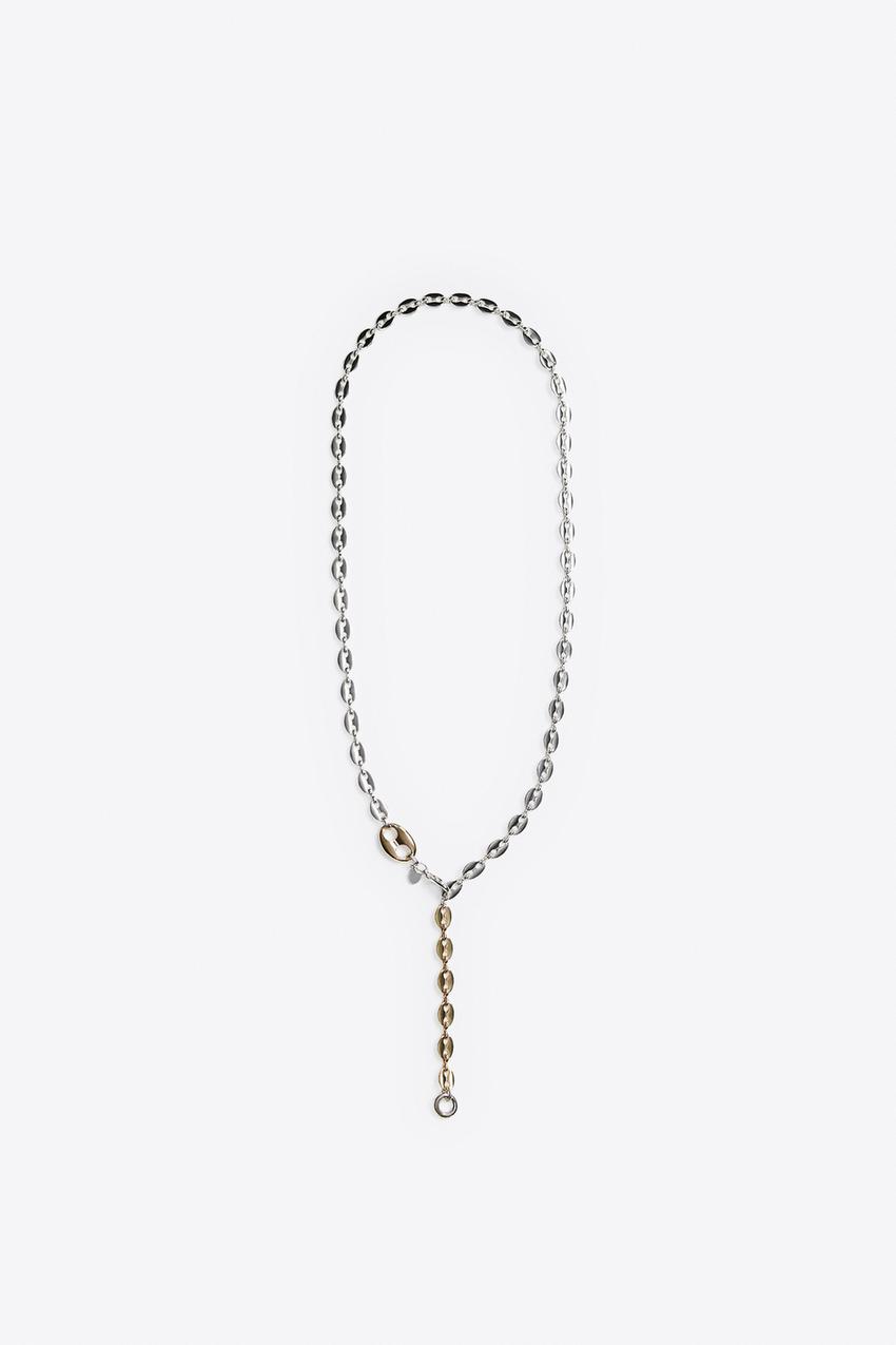Zara chain necklace Clearance