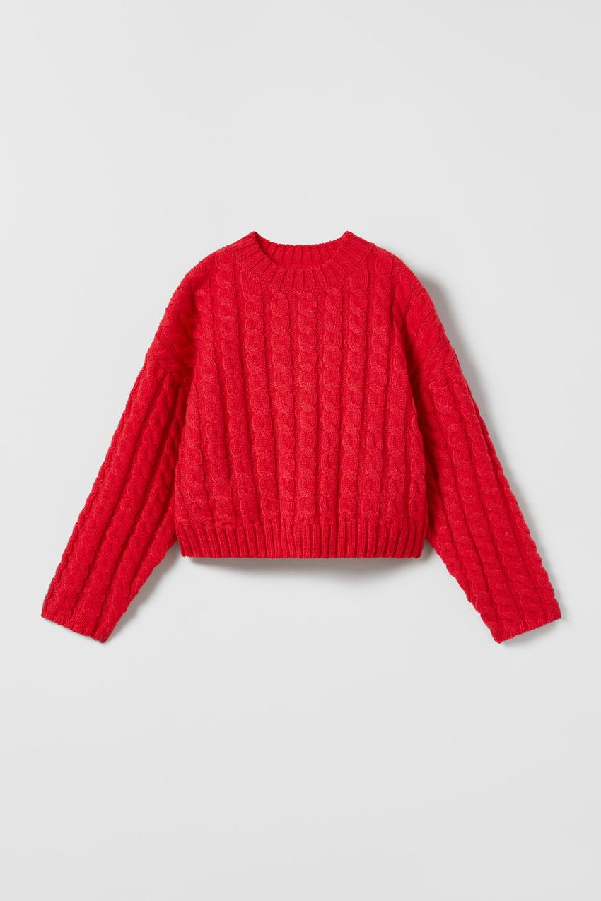 Zara sweater red Clearance