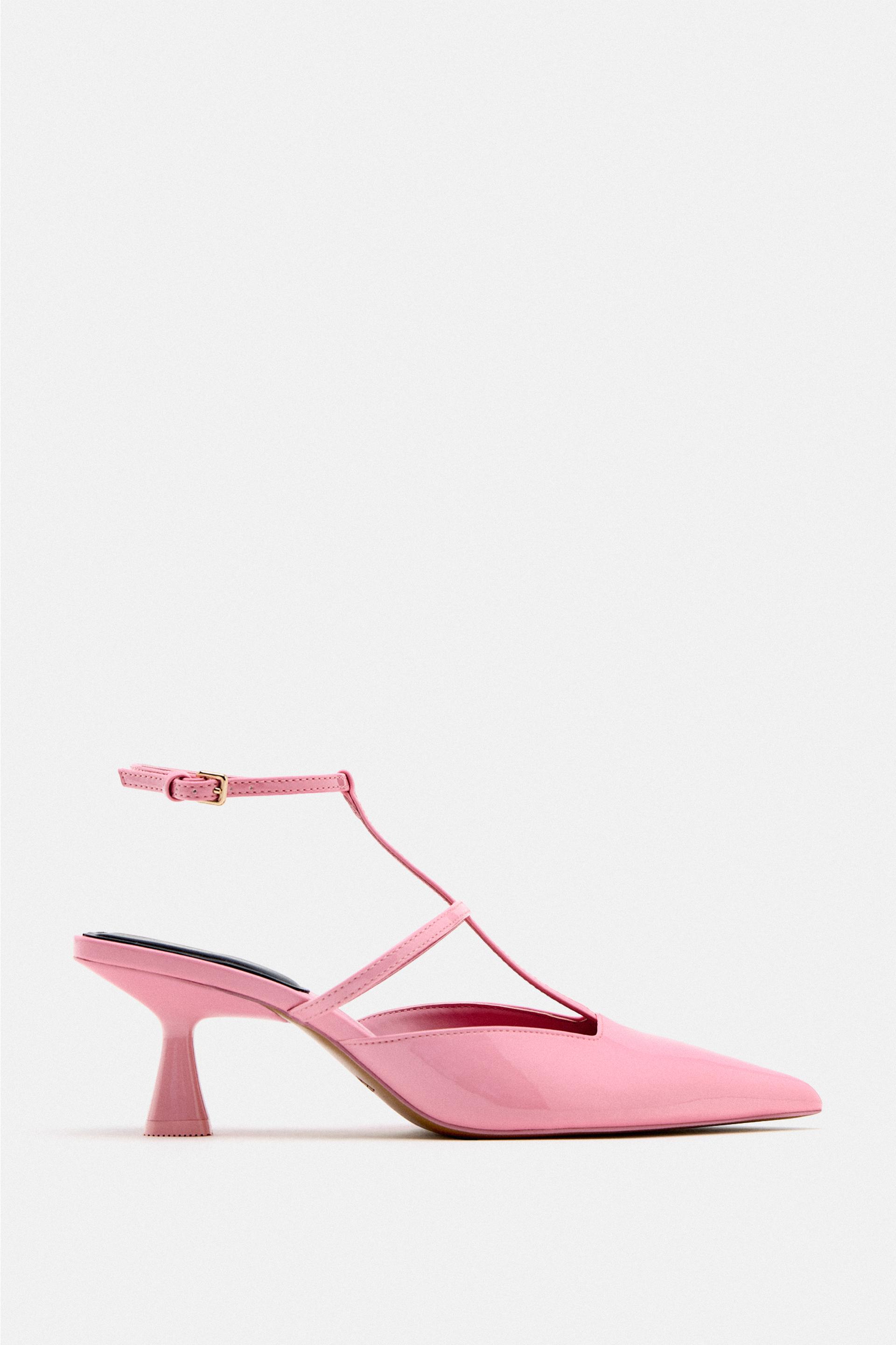 Pink and orange heels zara Clearance