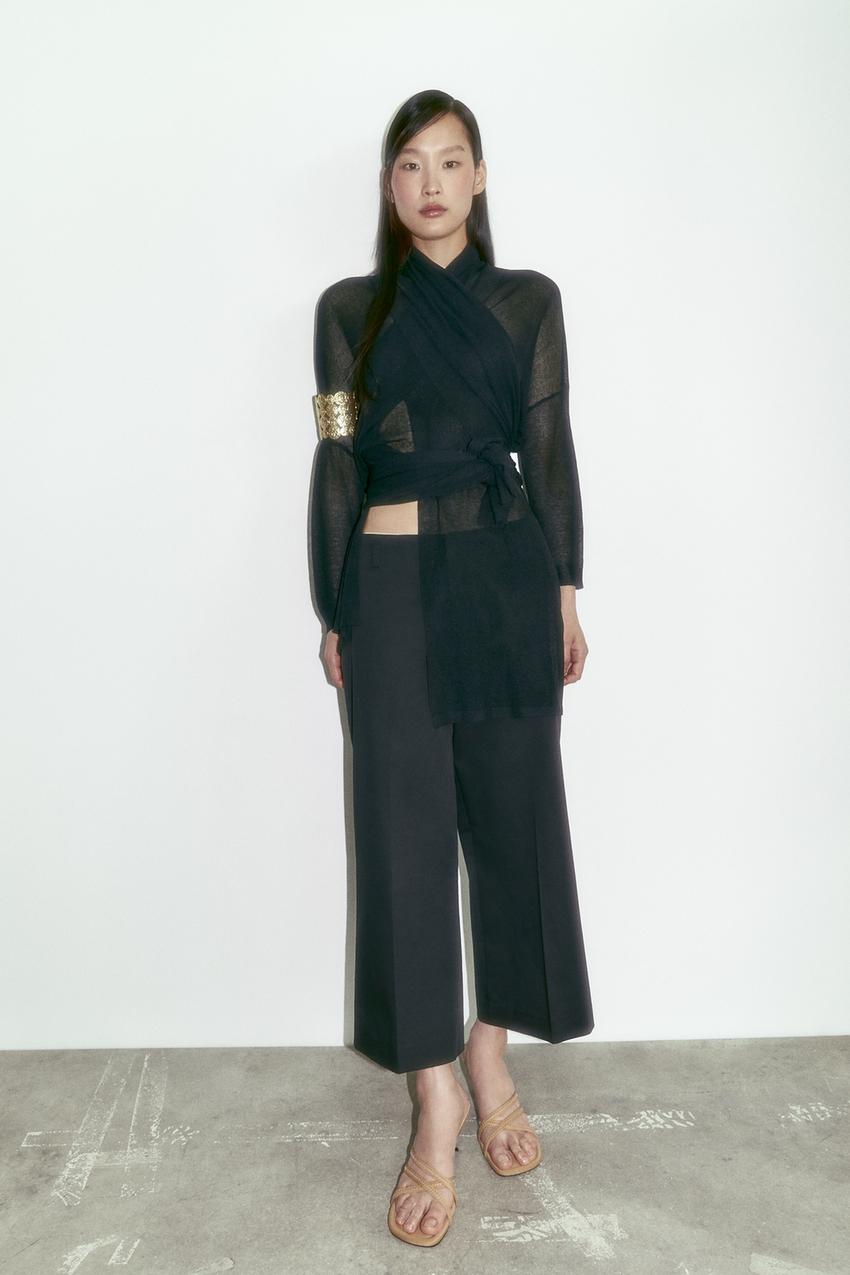 Thong heeled sandals zara Clearance