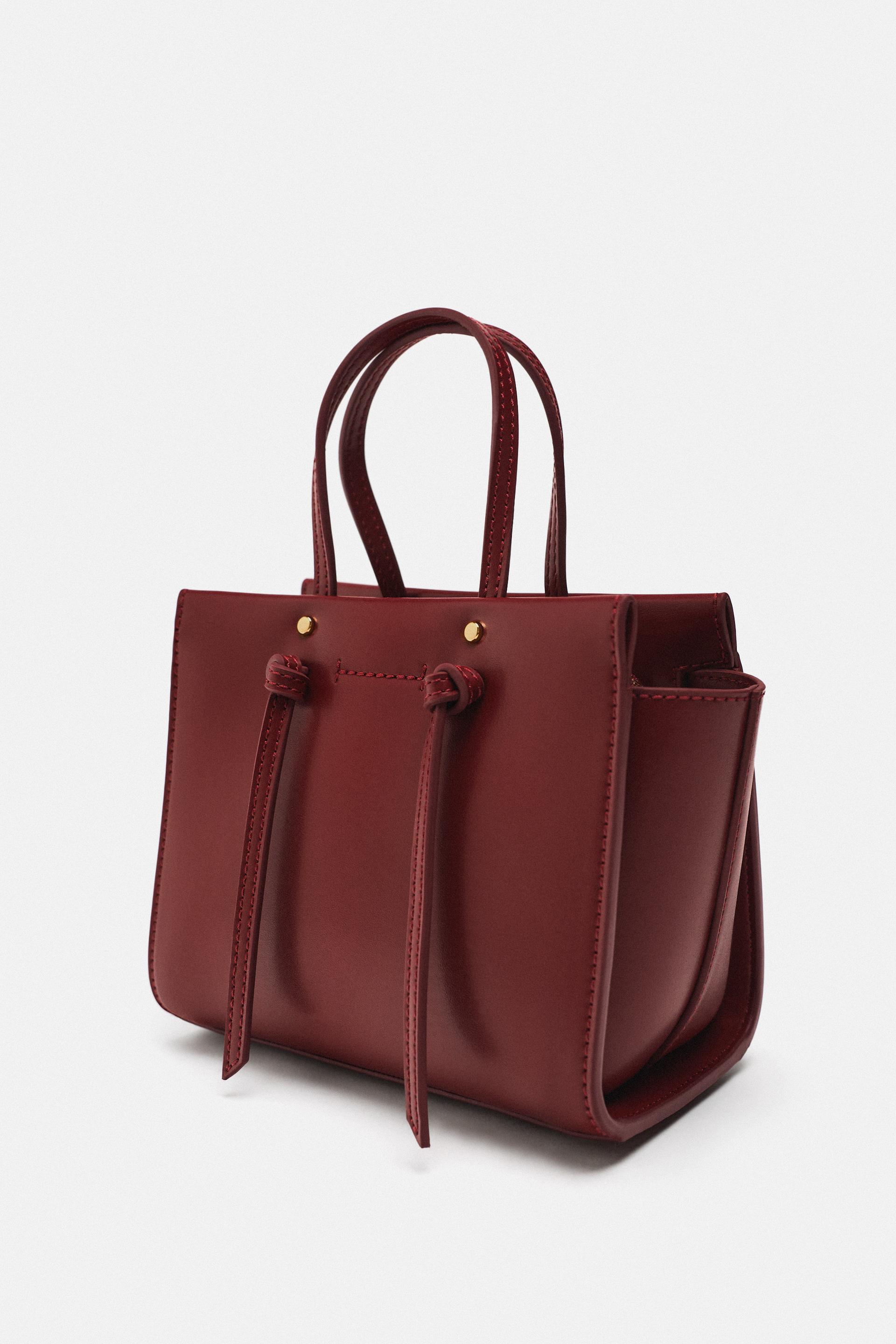 Red mini bag zara Clearance